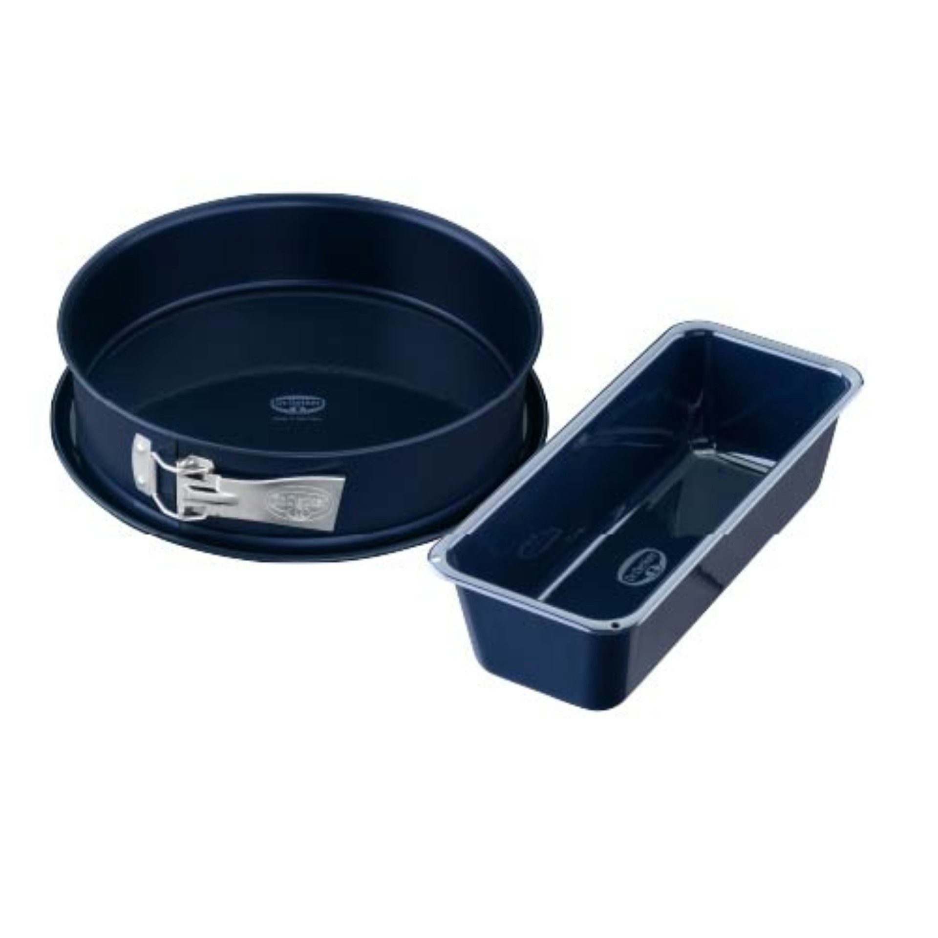 Dr. Oetker Küchenhelfer Back-Set Backformen-Set "Back-Liebe Emaille", 2-teilig