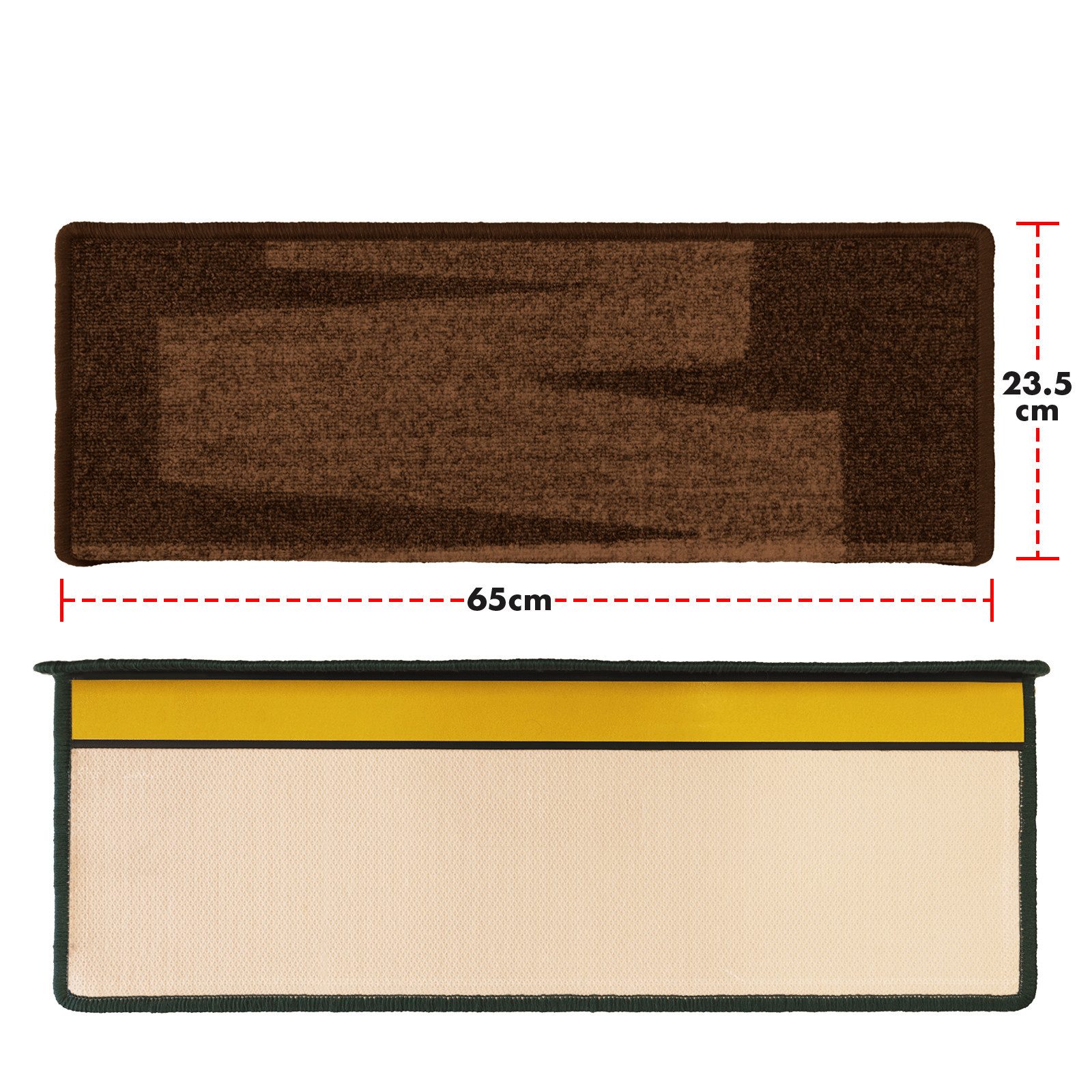Karat Stufenmatte Hastings, Treppenschutz, Rechteckig, Höhe: 8.5 mm, aus Po günstig online kaufen