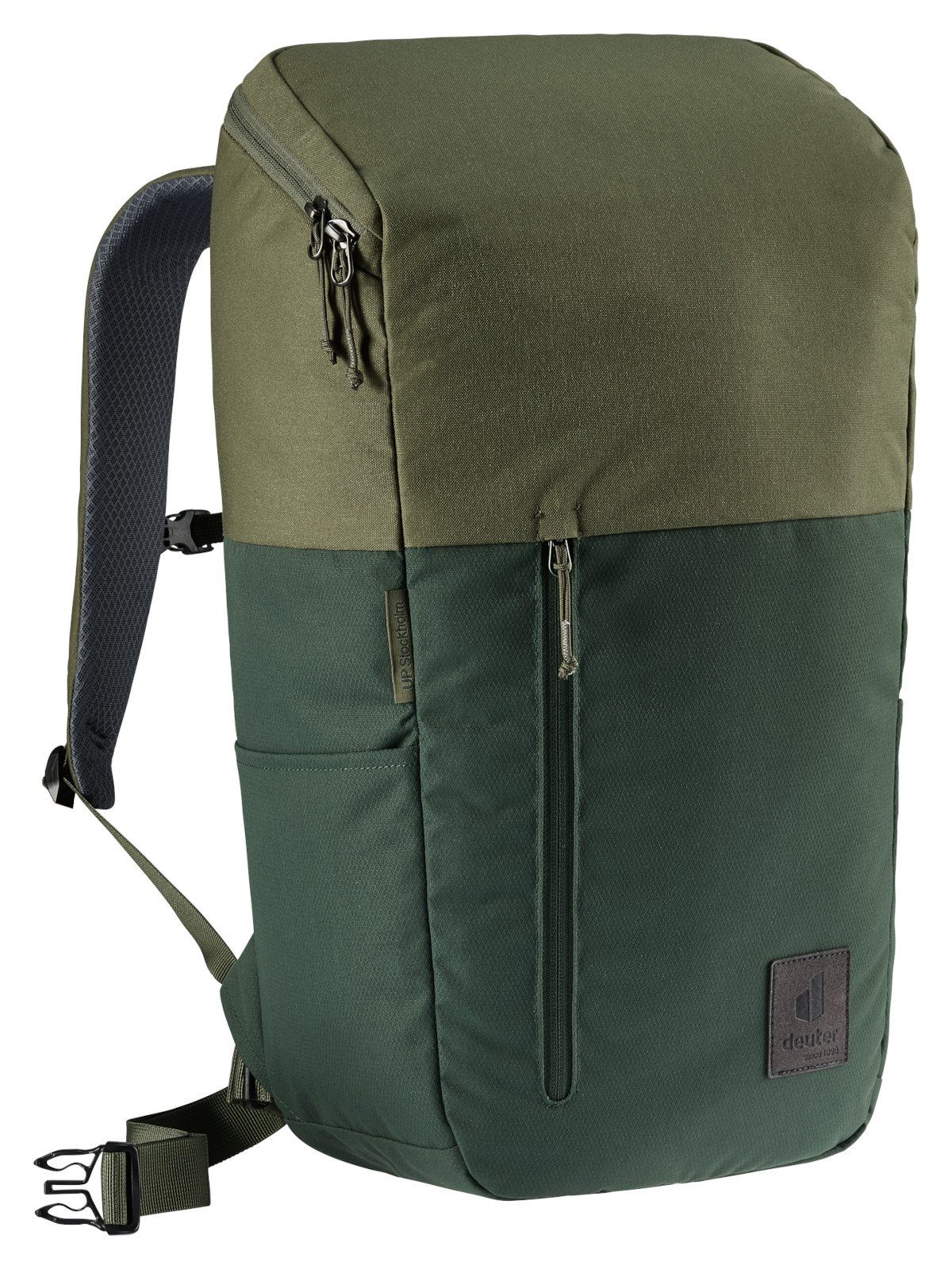 Liter, Lifestyle wasserabweisend Stockholm 22 UP ivy-khaki Rucksack deuter