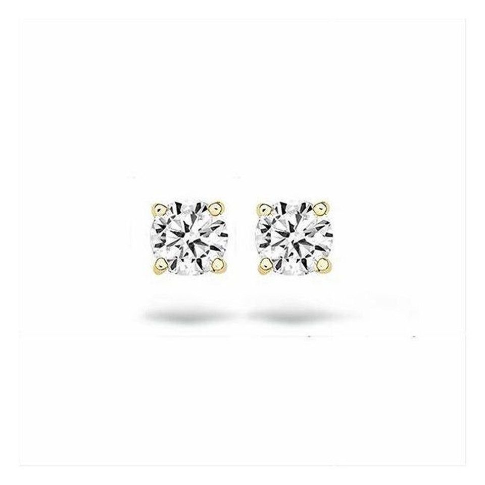 Blush Paar Ohrstecker BLUSH Ohrstecker 14 Karat Gelbgold mit Zirkonia 7127YZI