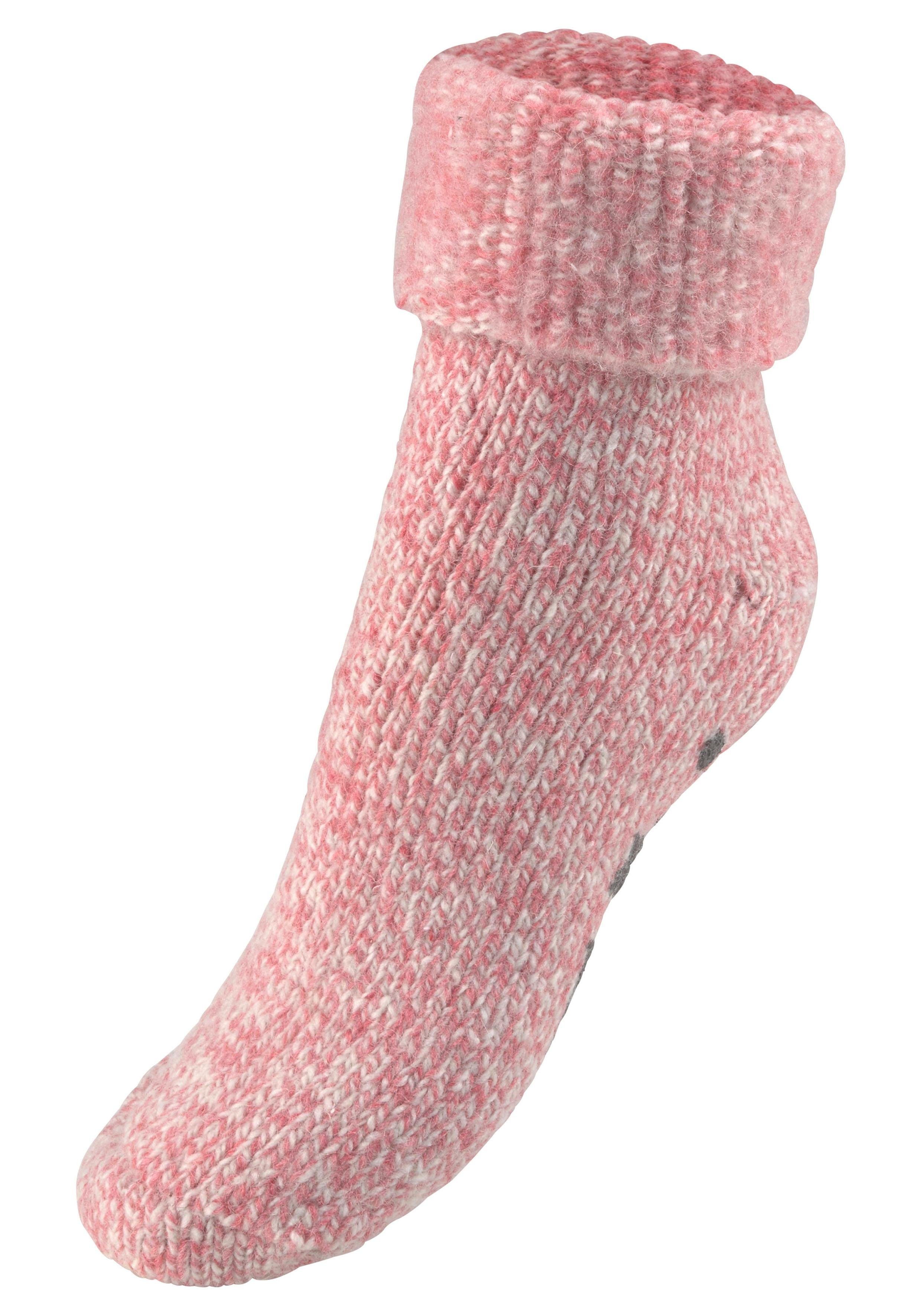 Lavana ABS-Socken (Packung, 1-Paar) aus Strick mit rutschfester Sohle. Reduzierter Preis € 9,99. Unverbindliche Preisempfehlung € 14,99, (€ 9,99 pro 1 Paar)