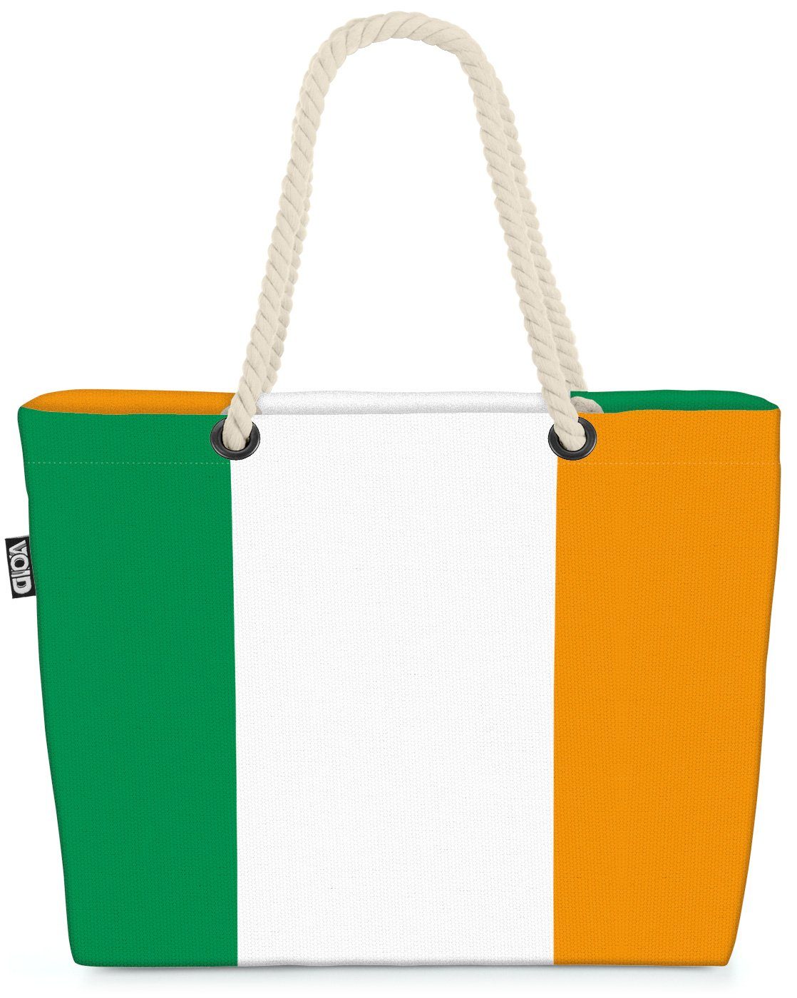VOID Strandtasche (1-tlg), Länderflagge WM EM Flagge Fahne Irland