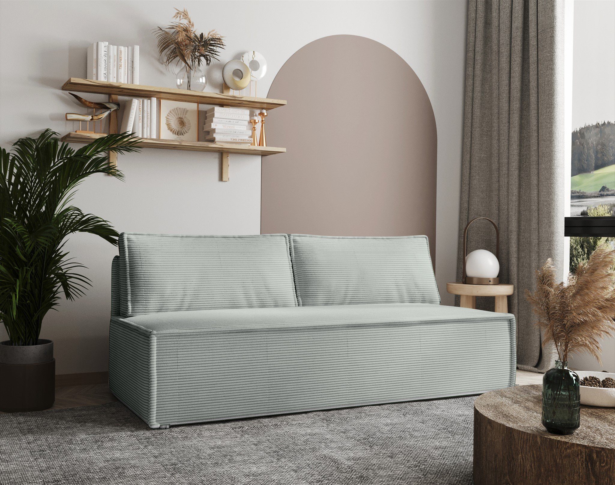 Fun Möbel Schlafsofa Sofa Designersofa EMMA günstig online kaufen