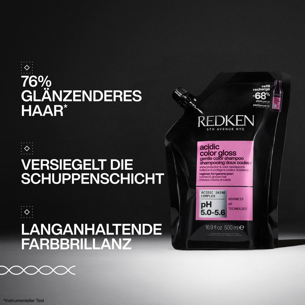 Redken Haarshampoo Acidic Color Gloss Shampoo Refill Pouch 500 ml
