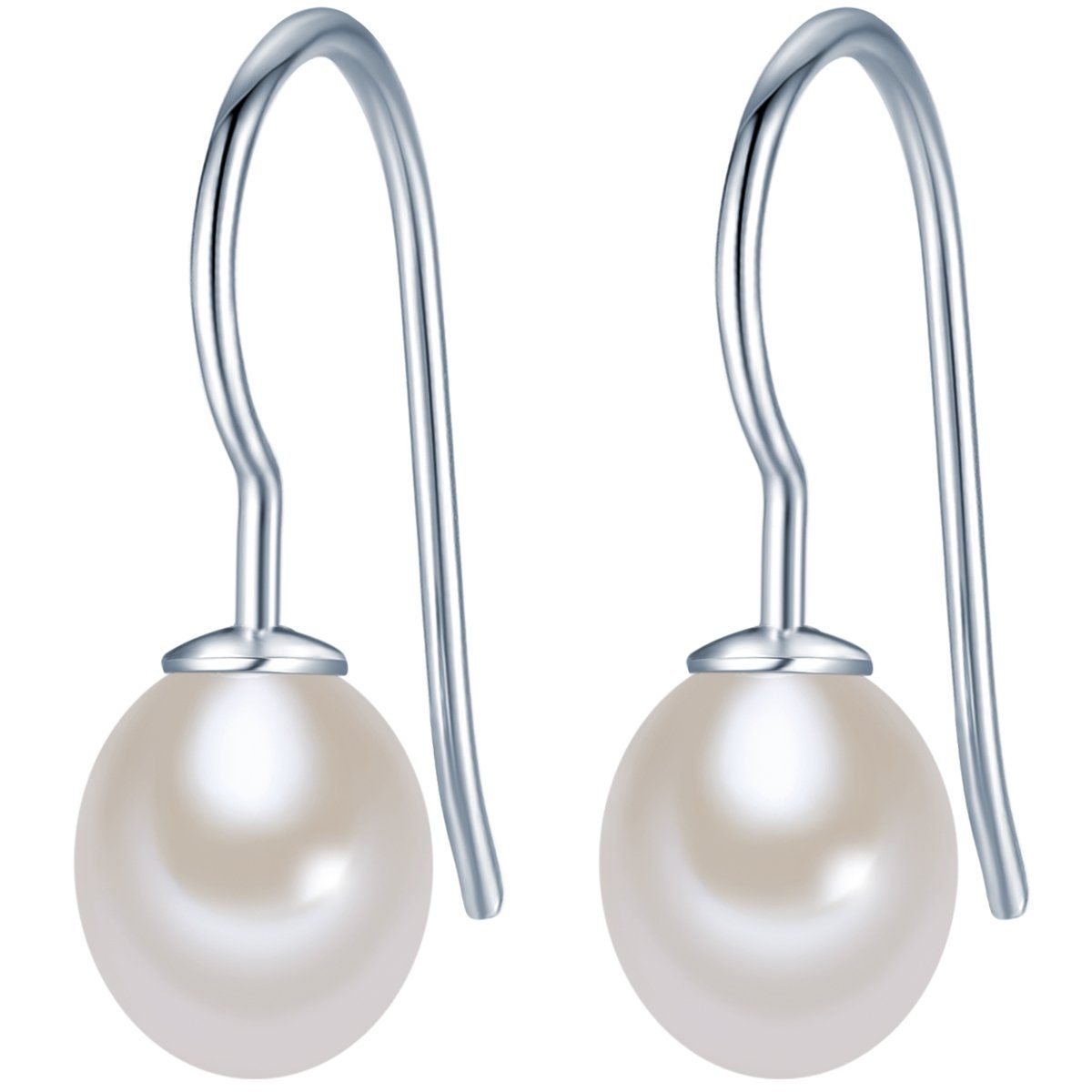Valero Pearls Perlenohrringe silber, aus Süßwasser-Zuchtperlen günstig online kaufen