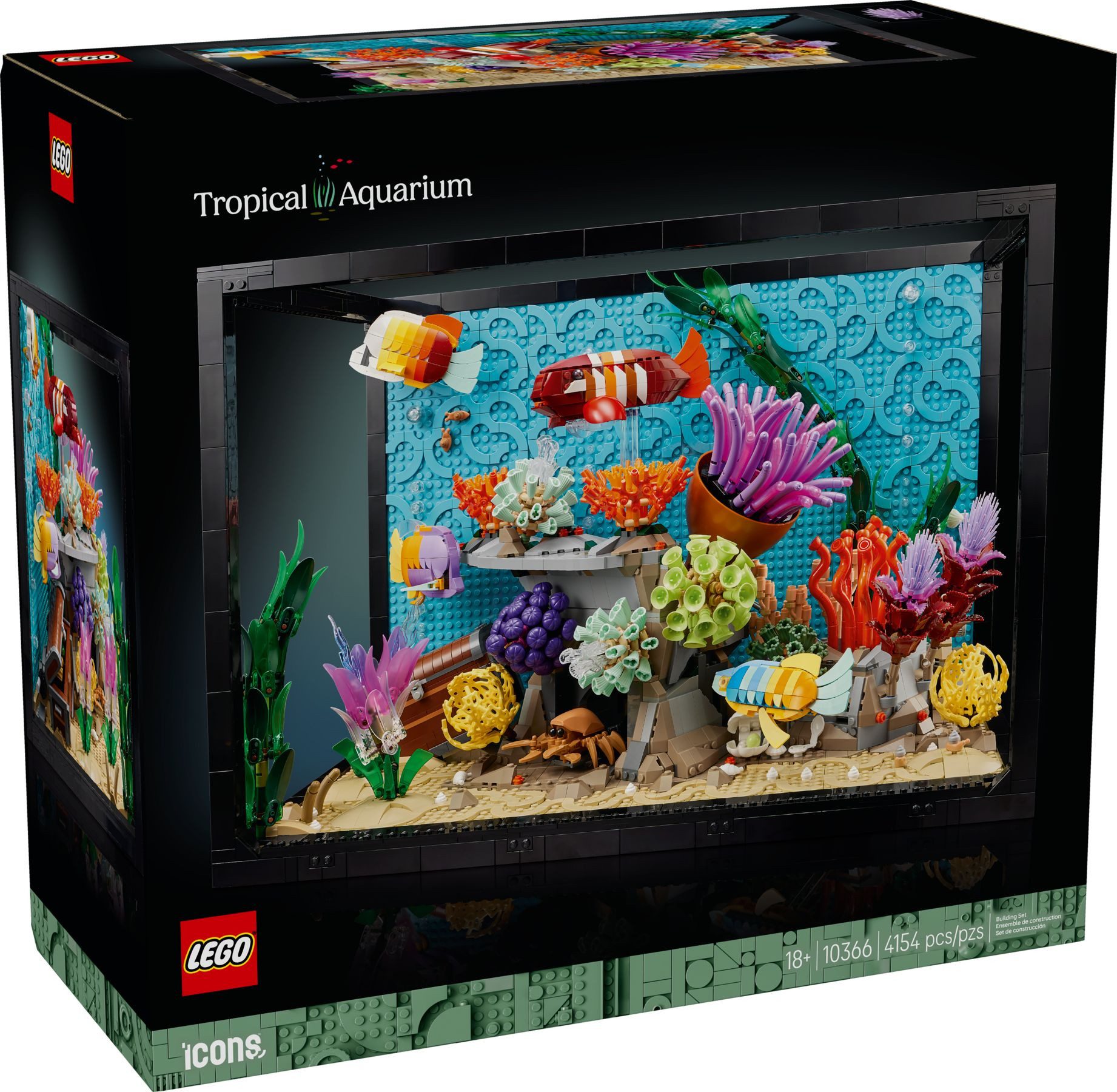 LEGO® Icons 10366 Tropisches Aquarium Konstruktionsspielsteine