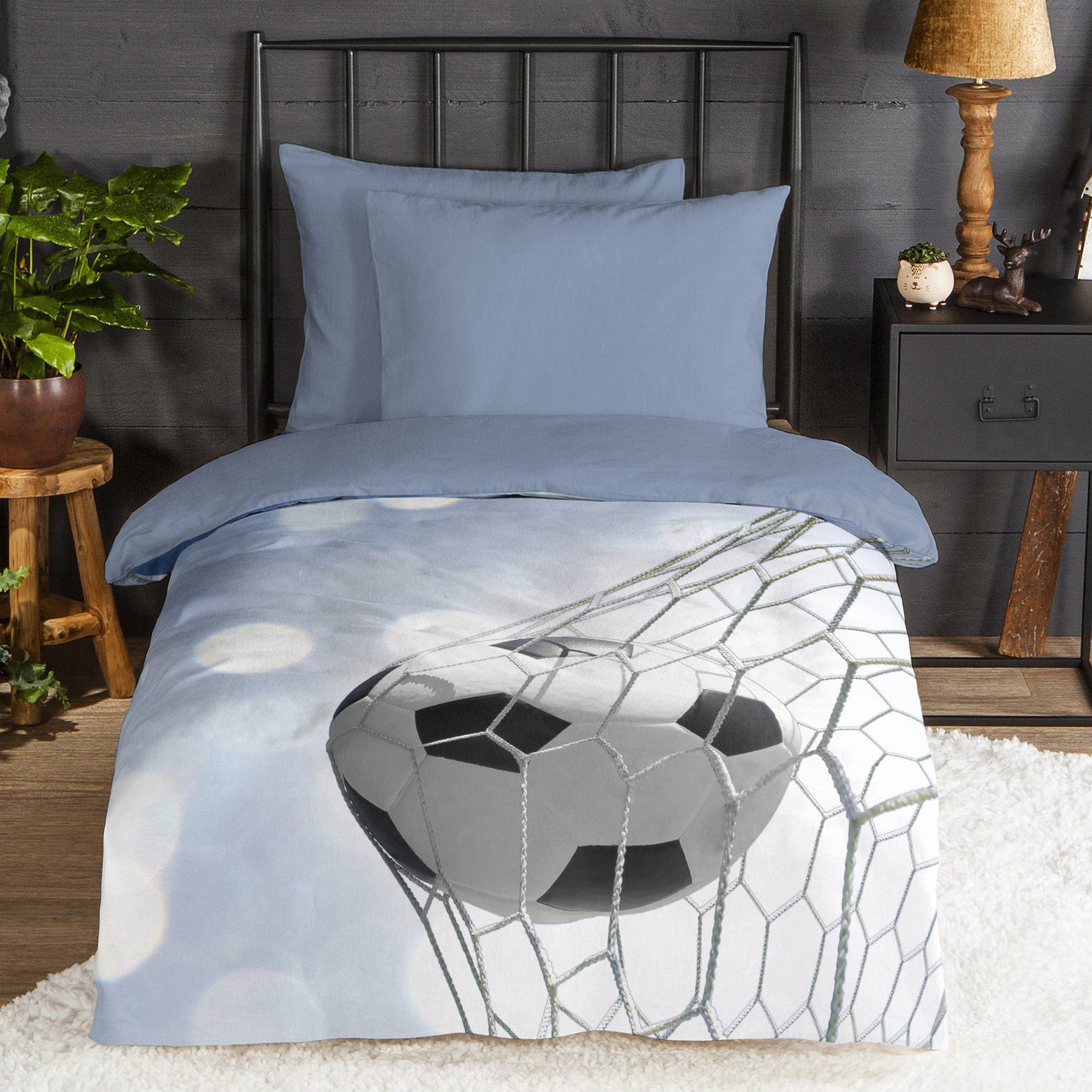 good morning Kinderbettwäsche Kinder-Wendebettwäsche "Tijmen", Biber, Flane günstig online kaufen