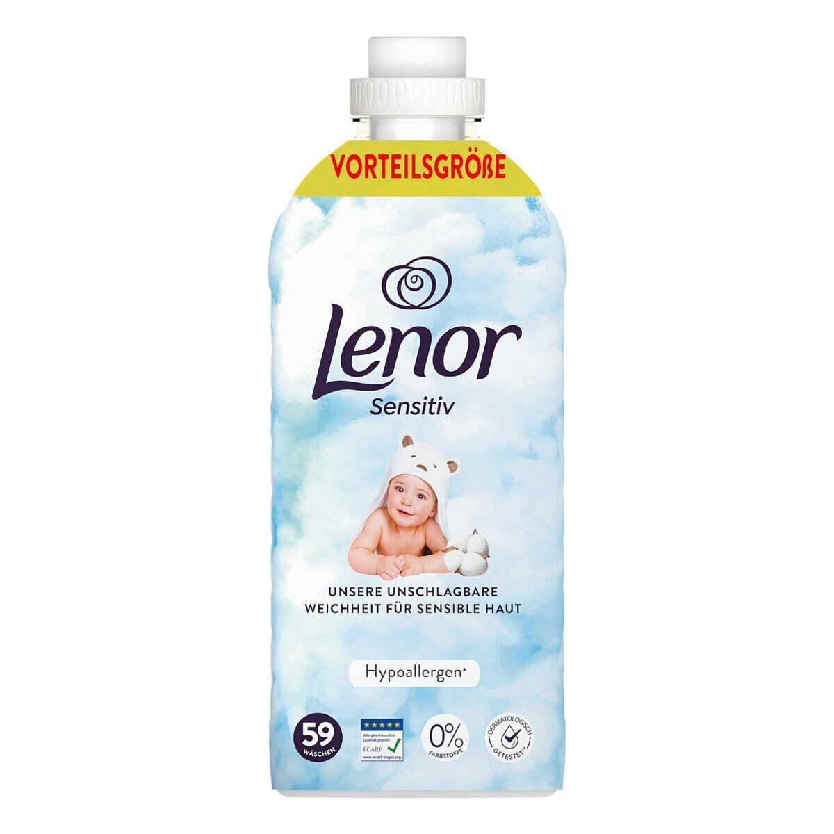 LENOR Sensitiv Weichspüler (59 WL, 1,239 Liter)