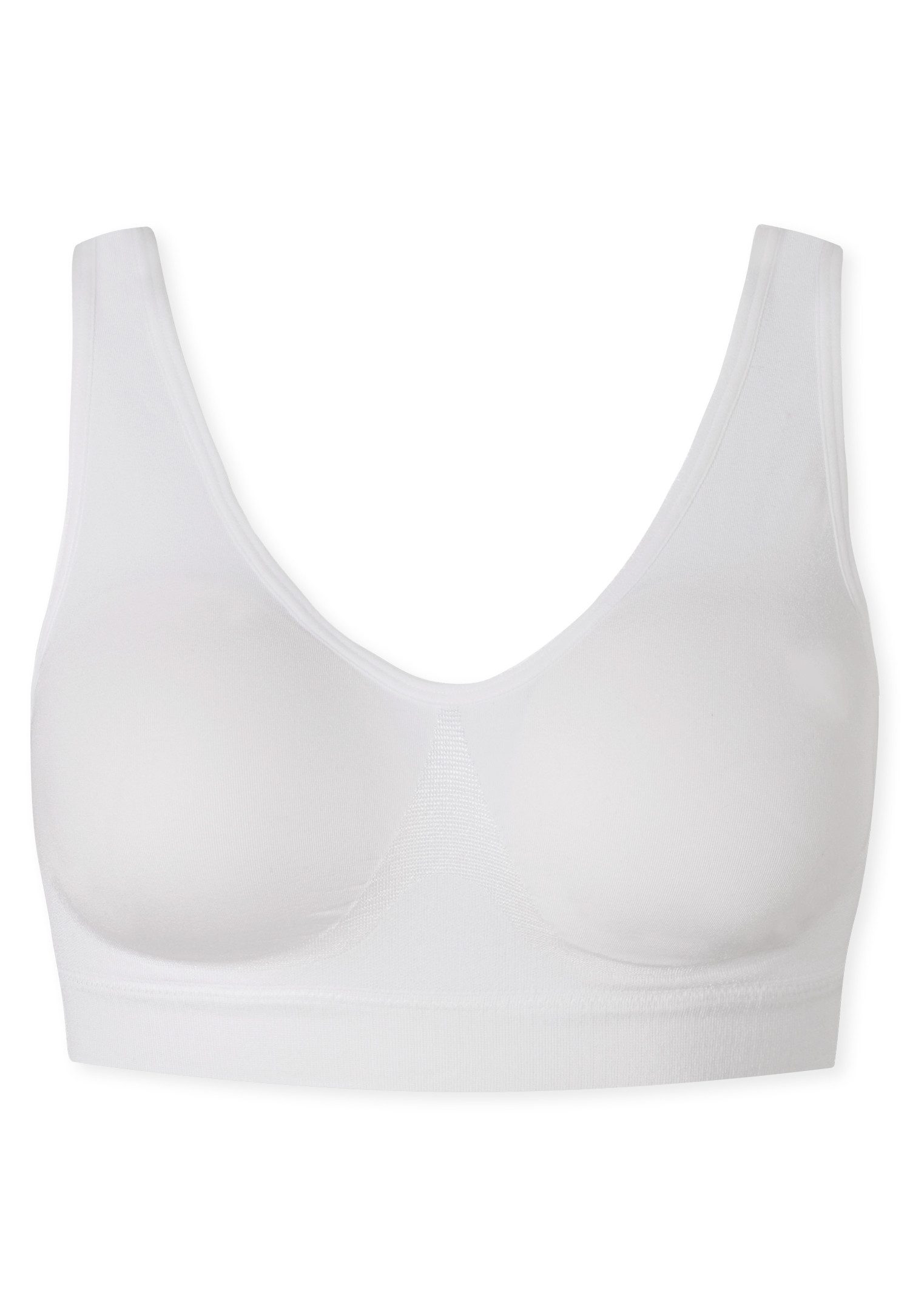 Schiesser Bustier Classic Seamless mit herausnehmbaren Pads