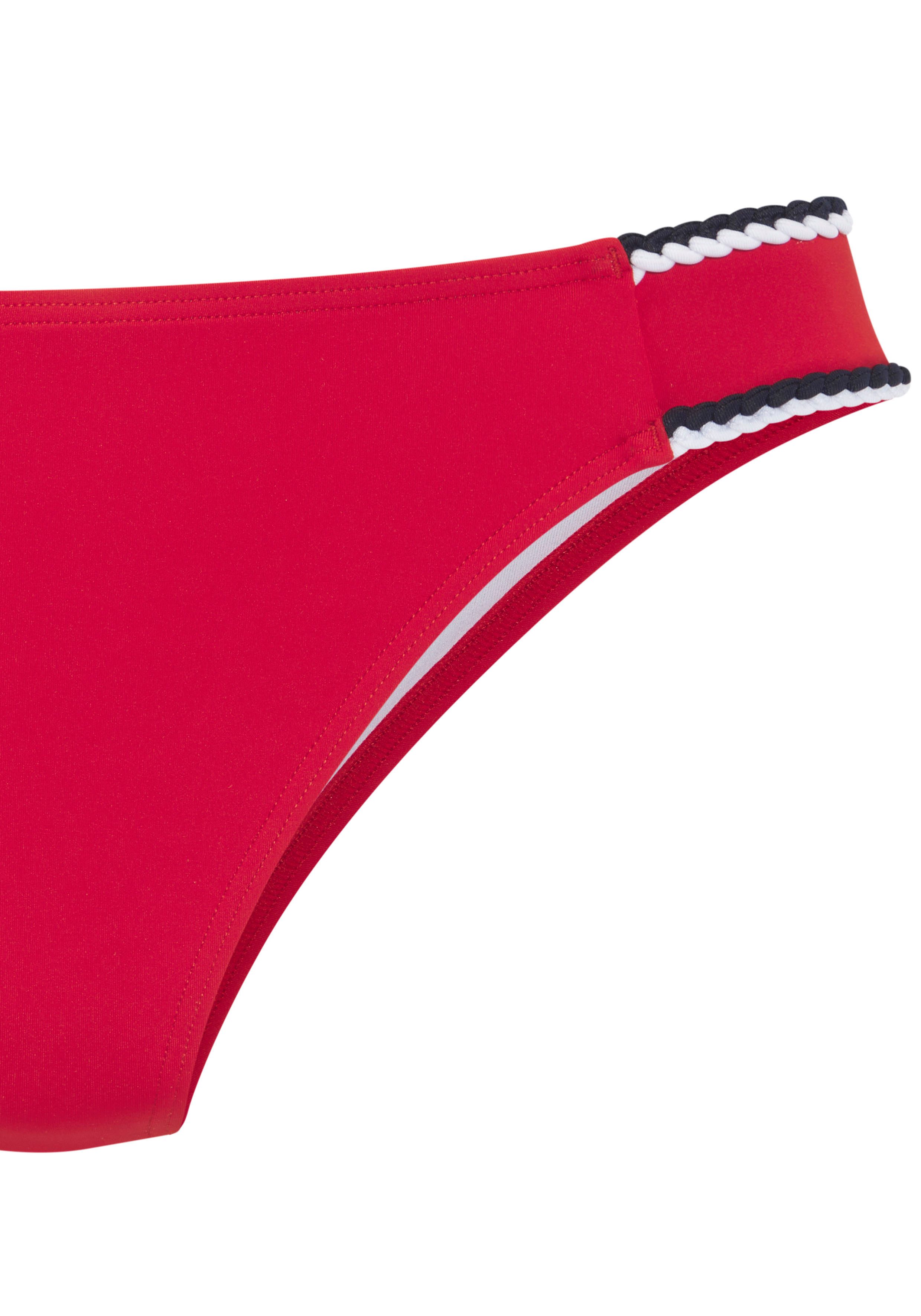 s.Oliver Bikini-Hose Junis mit geflochtenen Details