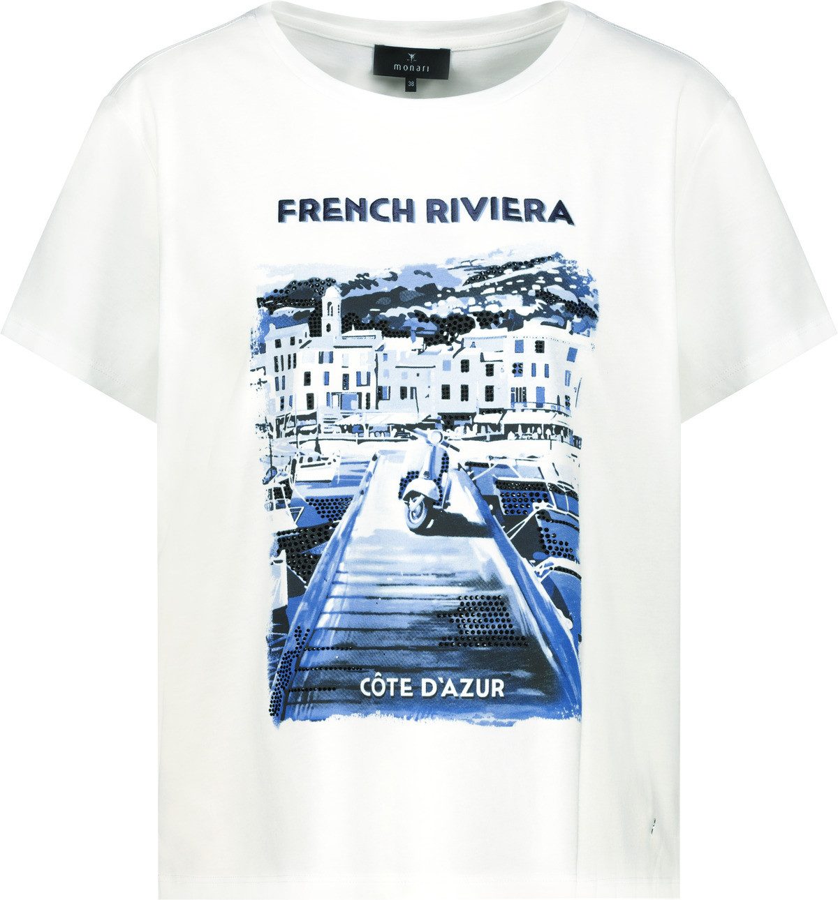 Monari T-Shirt Monari Damen T-Shirt mit günstig online kaufen