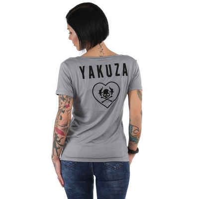 YAKUZA V-Shirt 893Love EMB mit Logostickerei