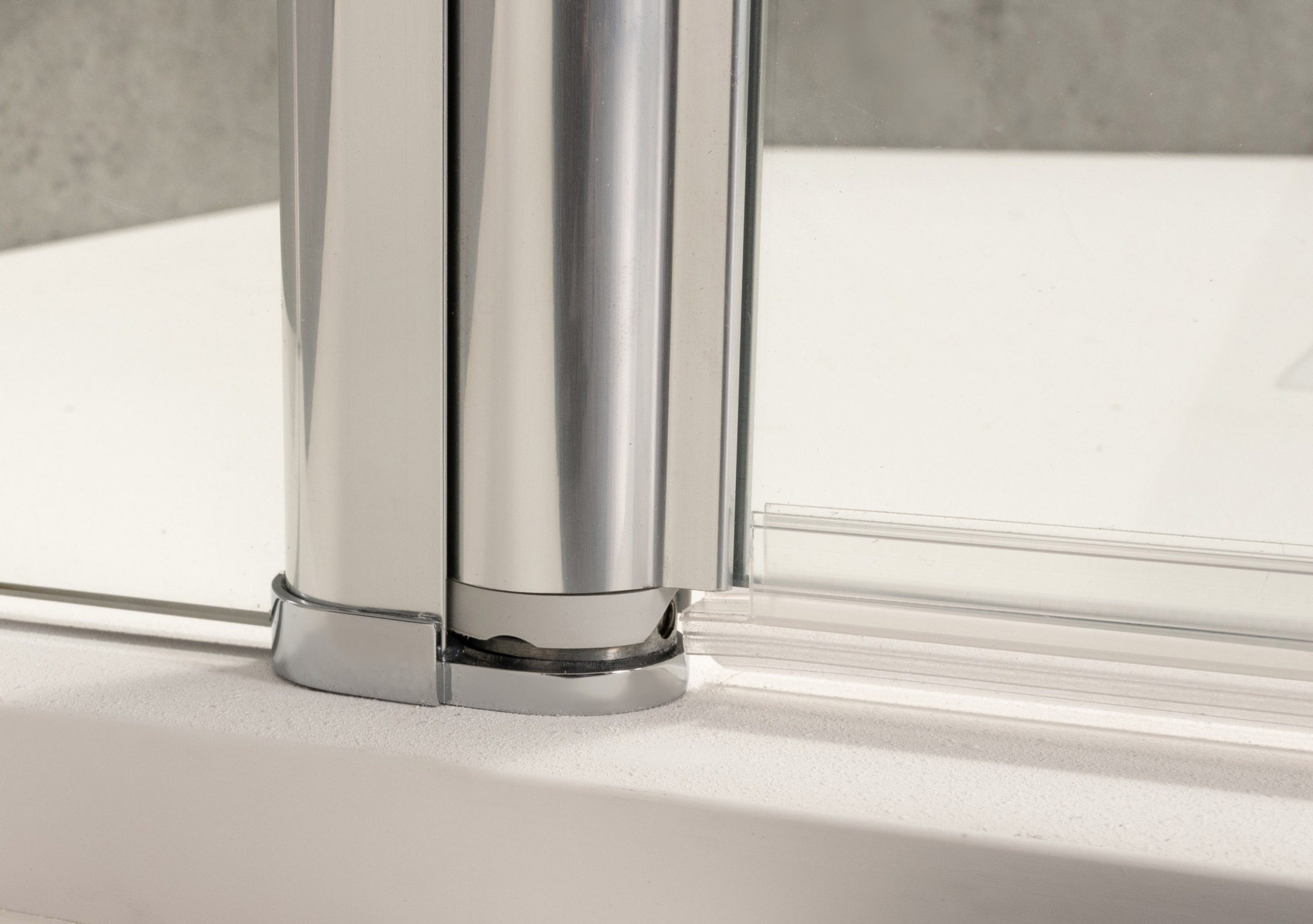 Dusbad Dusch-Drehtür Dusche Dusbad Vital 2 Pendeltür für Nische, ESG-Glas