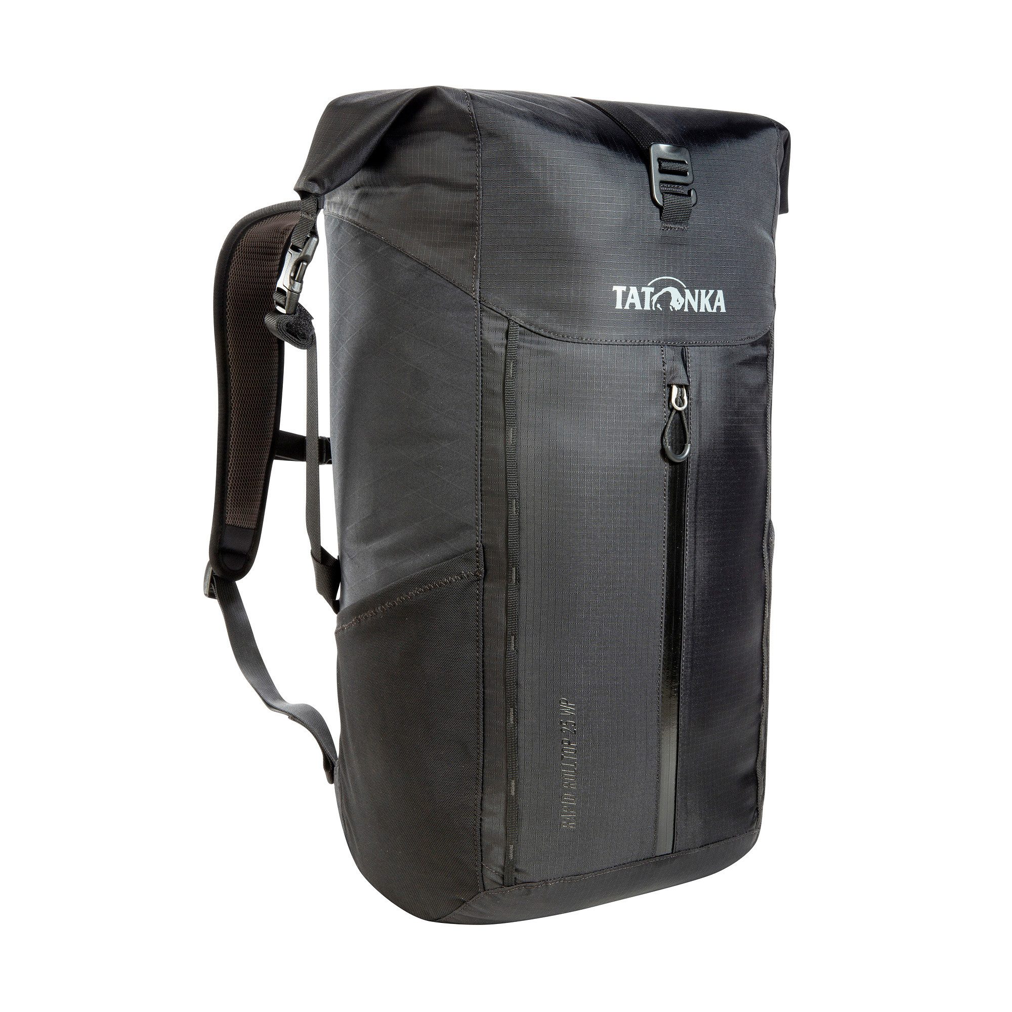 TATONKA® Tagesrucksack Rapid Rolltop 25 WP Daypack, wasserdicht (keine Regenhülle nötig), genug Platz für DIN A4-Ordner