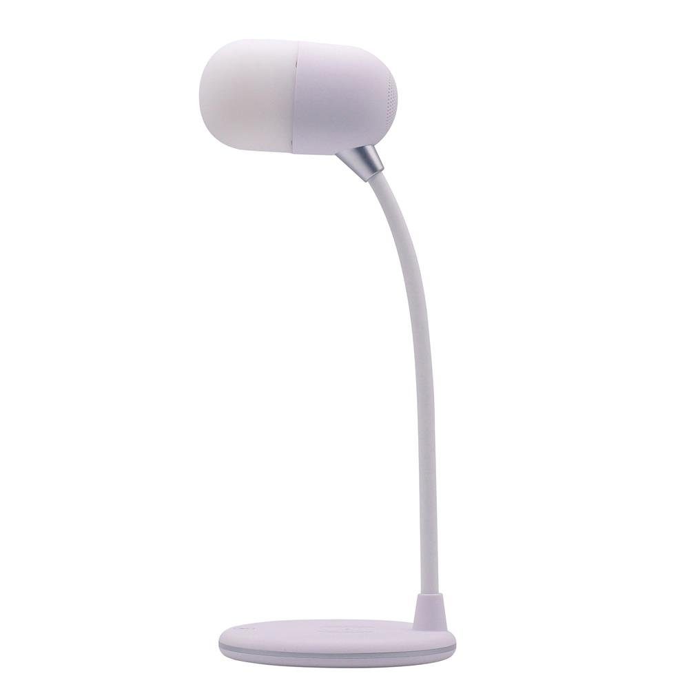 Terratec ChargeAIR Light & Sound Ladestation (Lampe mit induktiver Ladefunktion und Bluetooth-Lautsprecher)