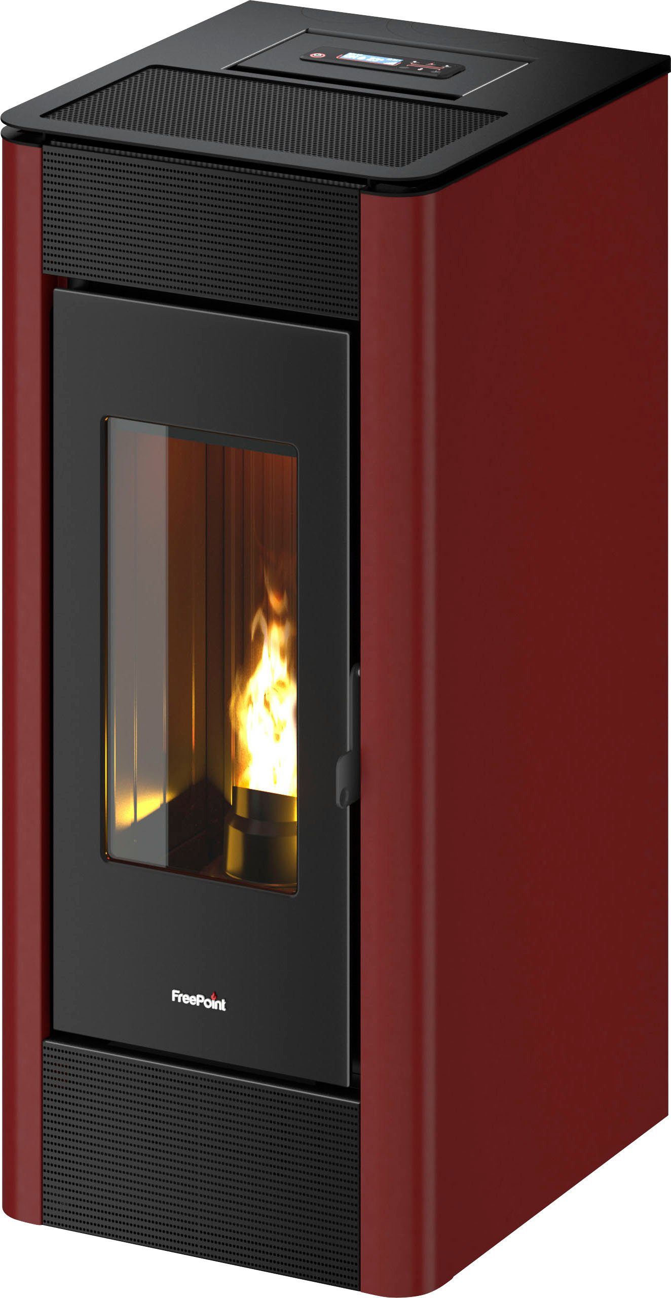 Freepoint Pelletofen Indaco 11, 12 kW, Zeitbrand