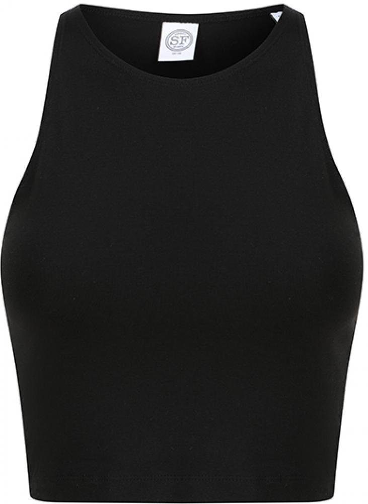 SF Women Tanktop Women`s Cropped Top - Bauchfreies Damen Top