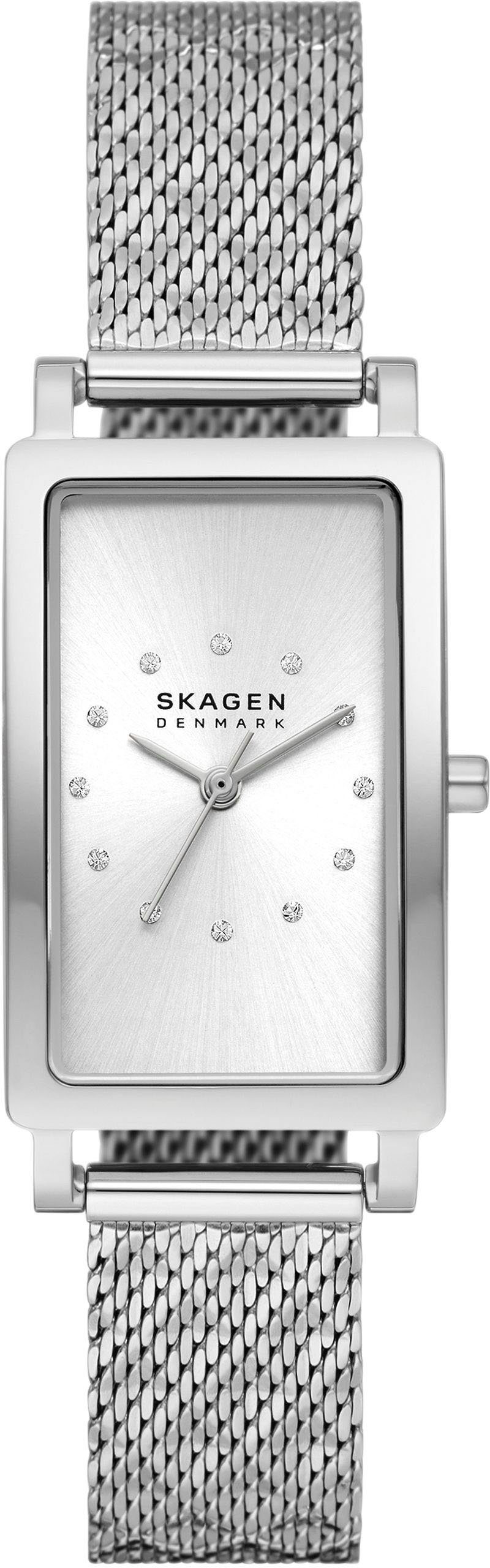 Skagen Quarzuhr HAGEN, SKW3115, Gehäuse aus Edelstahl, bicolor, B/L ca.  22/43 mm