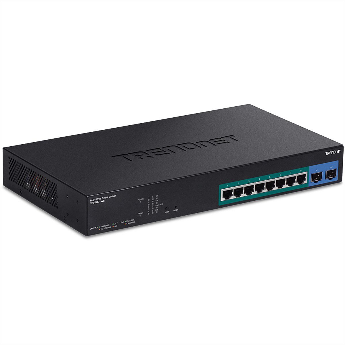 TPE-1021WS 10-Port PoE+ Gigabit Web Smart Switch Netzwerk-Switch