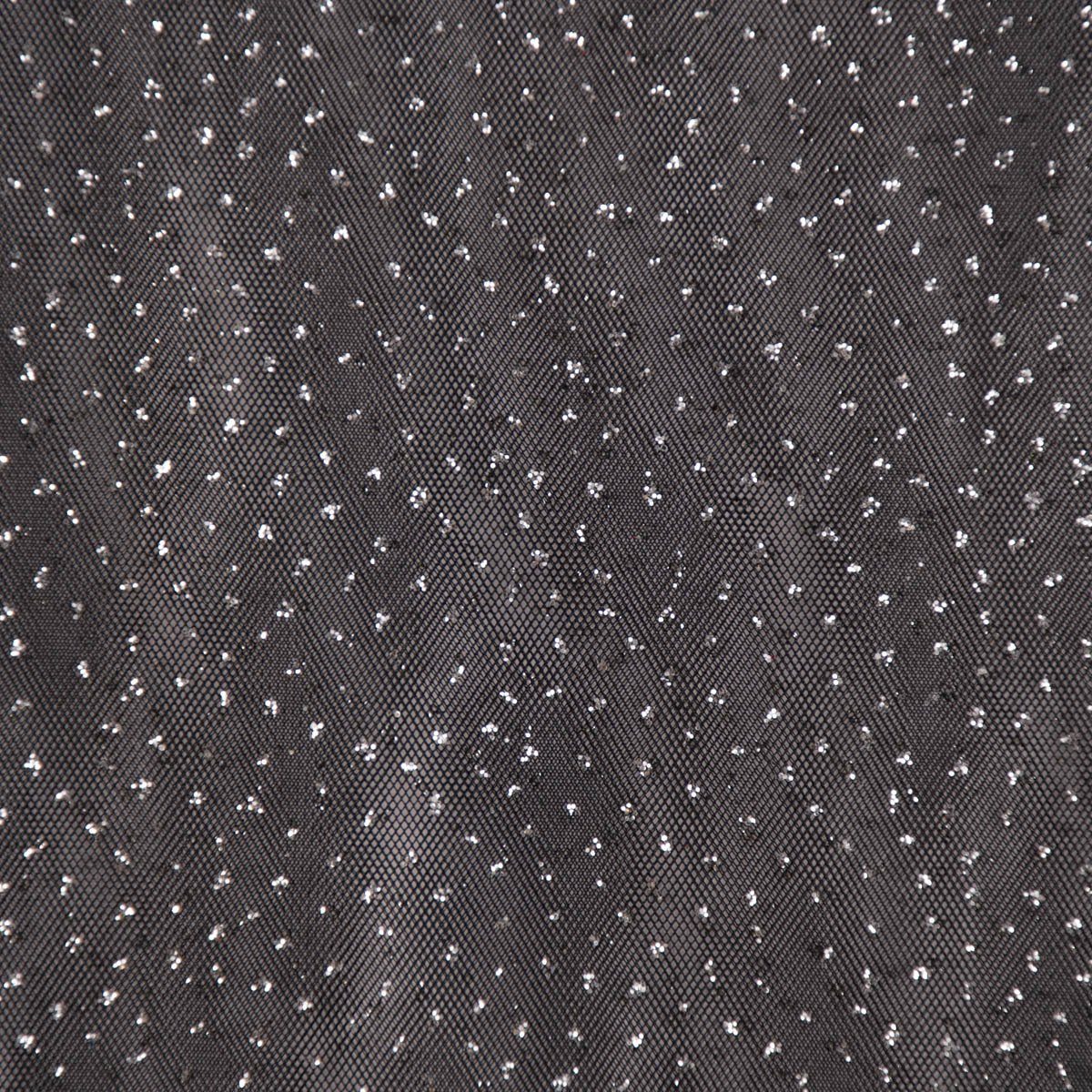 SCHÖNER LEBEN. Stoff Tüllstoff Meterware mit Glitzer Glitzertüll in verschiedenen 1,50m, mit Metallic-Effekt