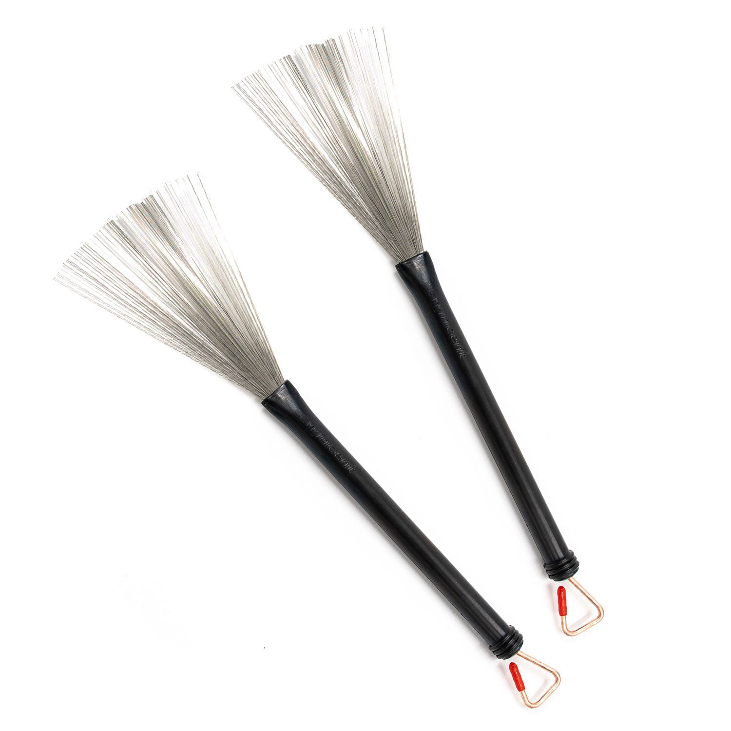 Wincent Schlagzeug Wincent 33M Medium Steel Wire Brush Besen,Besen, ausziehbar, 1 Paar