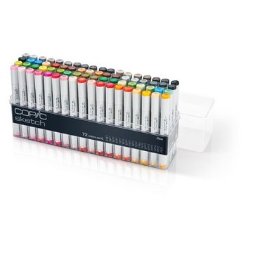 COPIC Marker Sketch Set C 72St - Künstlerstifte Set, (72-tlg)