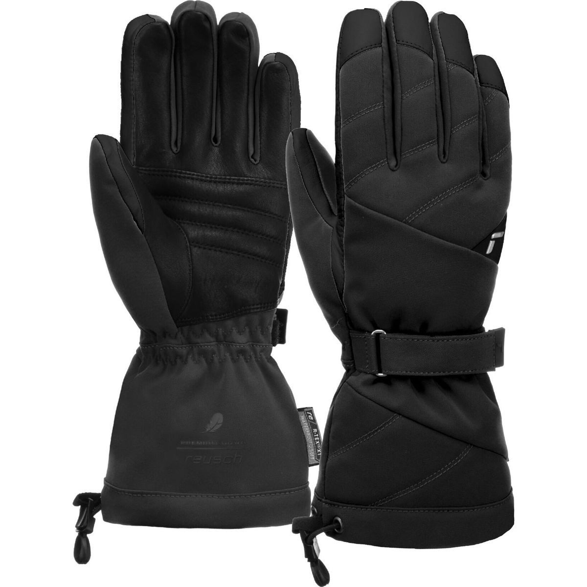 Reusch Skihandschuhe Sonja R-tex XT Extrem warme, wasserdichte Damenhandschuhe mit Daunenisolation