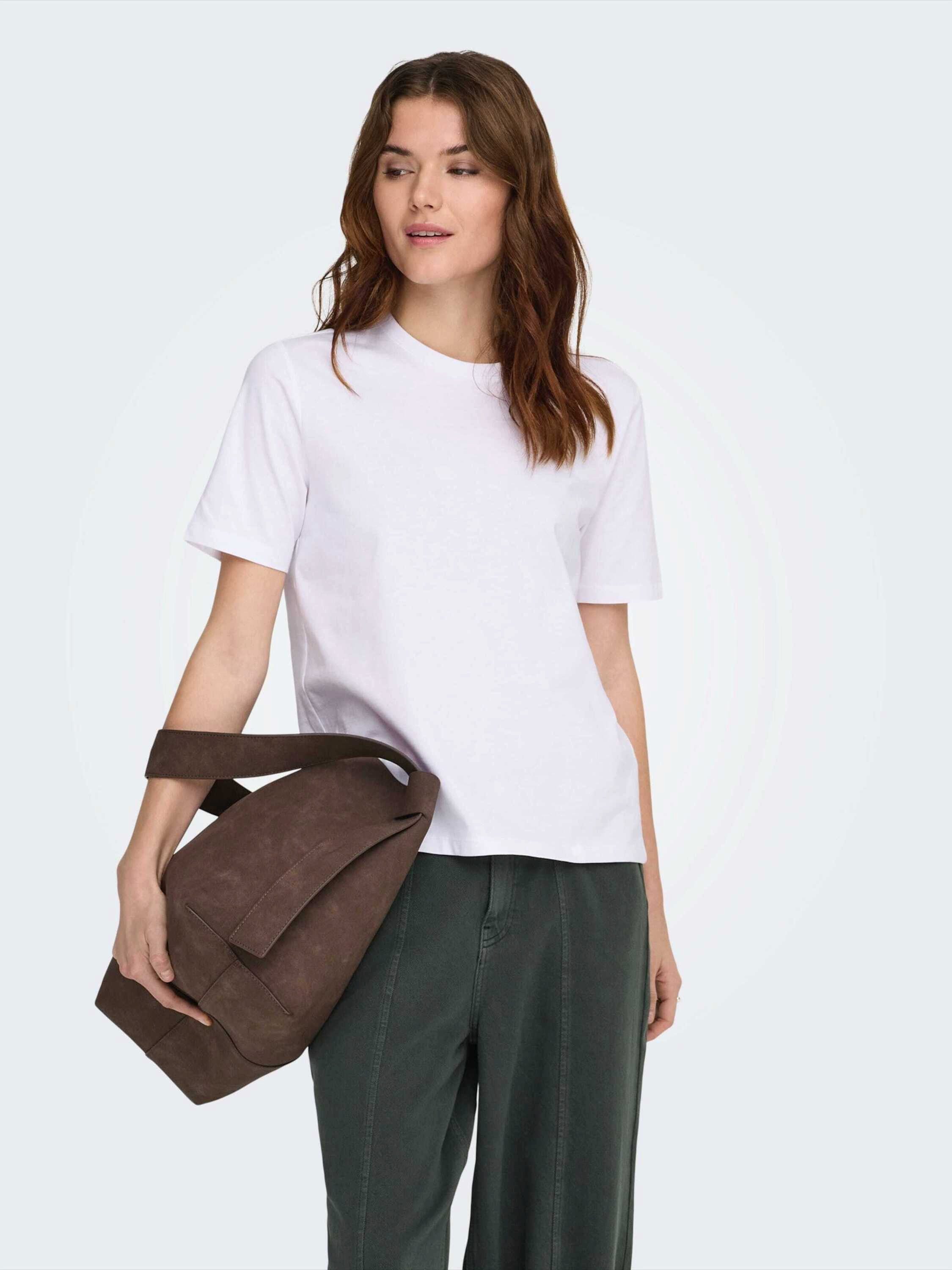ONLY T-Shirt ONLFreja (1-tlg) Plain/ohne Details