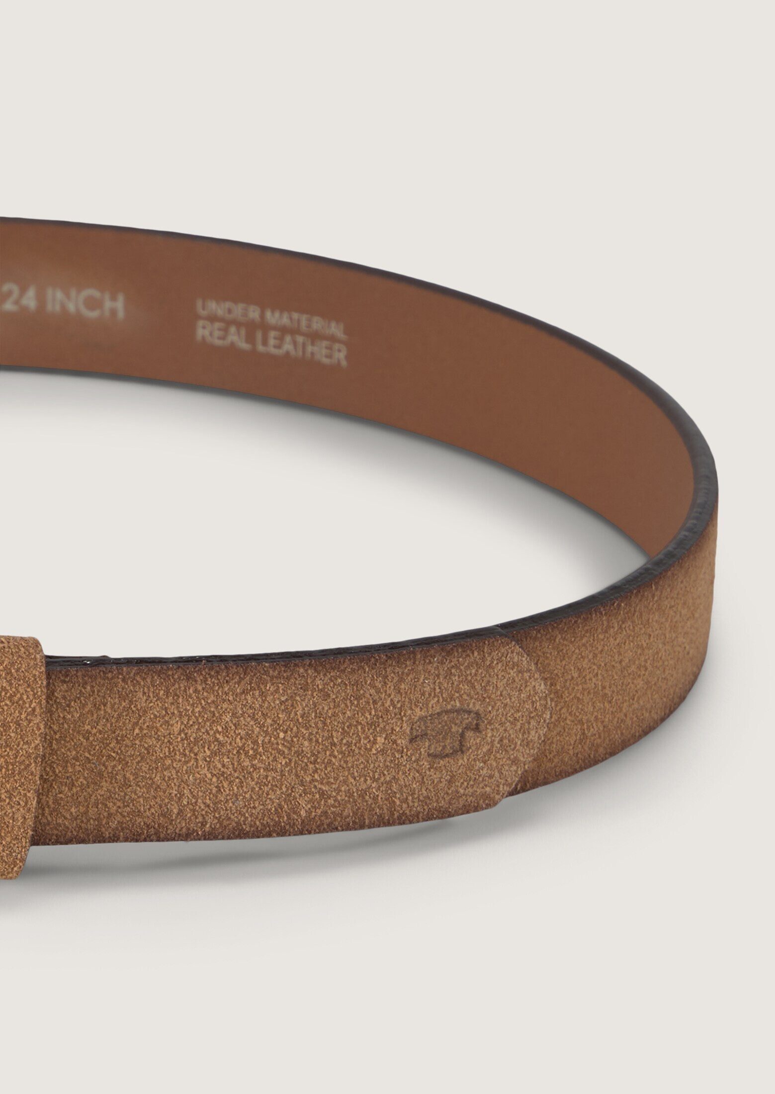 TOM TAILOR Ledergürtel Belts TTDAISY Kids schmaler Gürtel mit eckiger Dornschließe