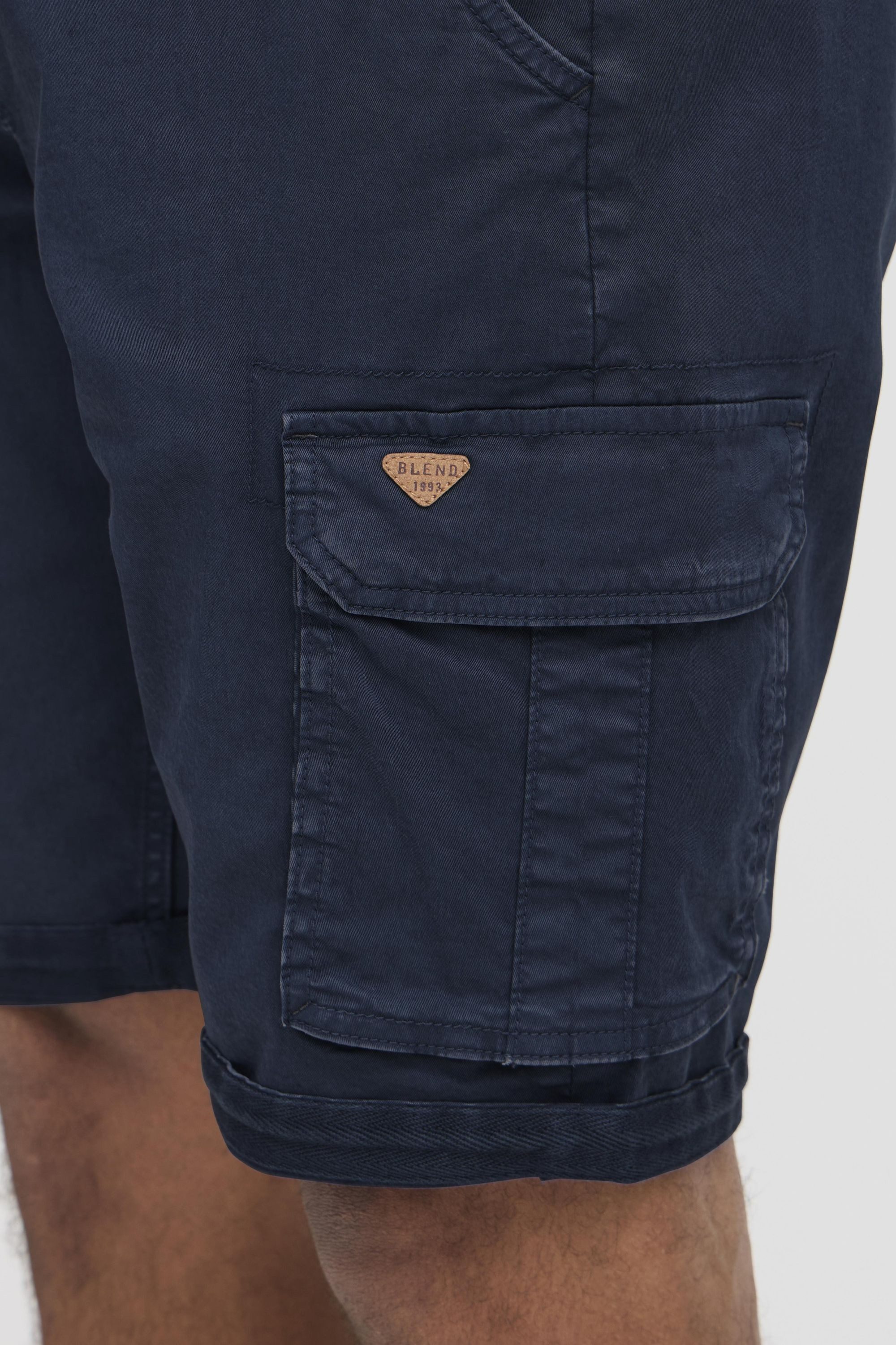 Blend Cargoshorts BHBrian Stilvolle Cargo Shorts mit Taschen und Gürtel – Bild 5 von 5