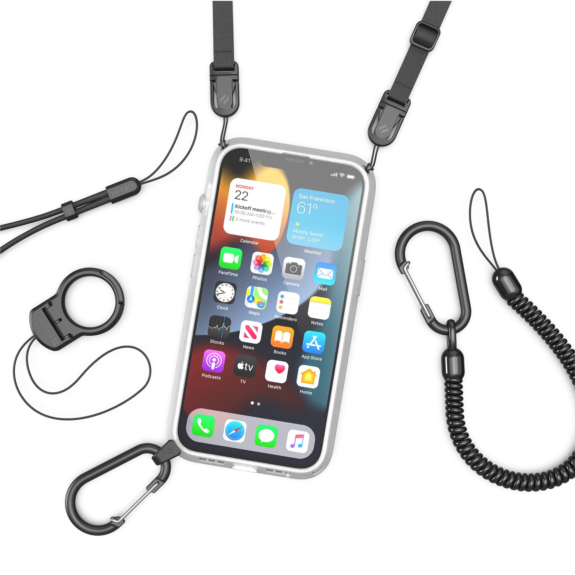 Catalyst Smartphone-Hülle Influence Case, für iPhone 13 Mini, Transparent