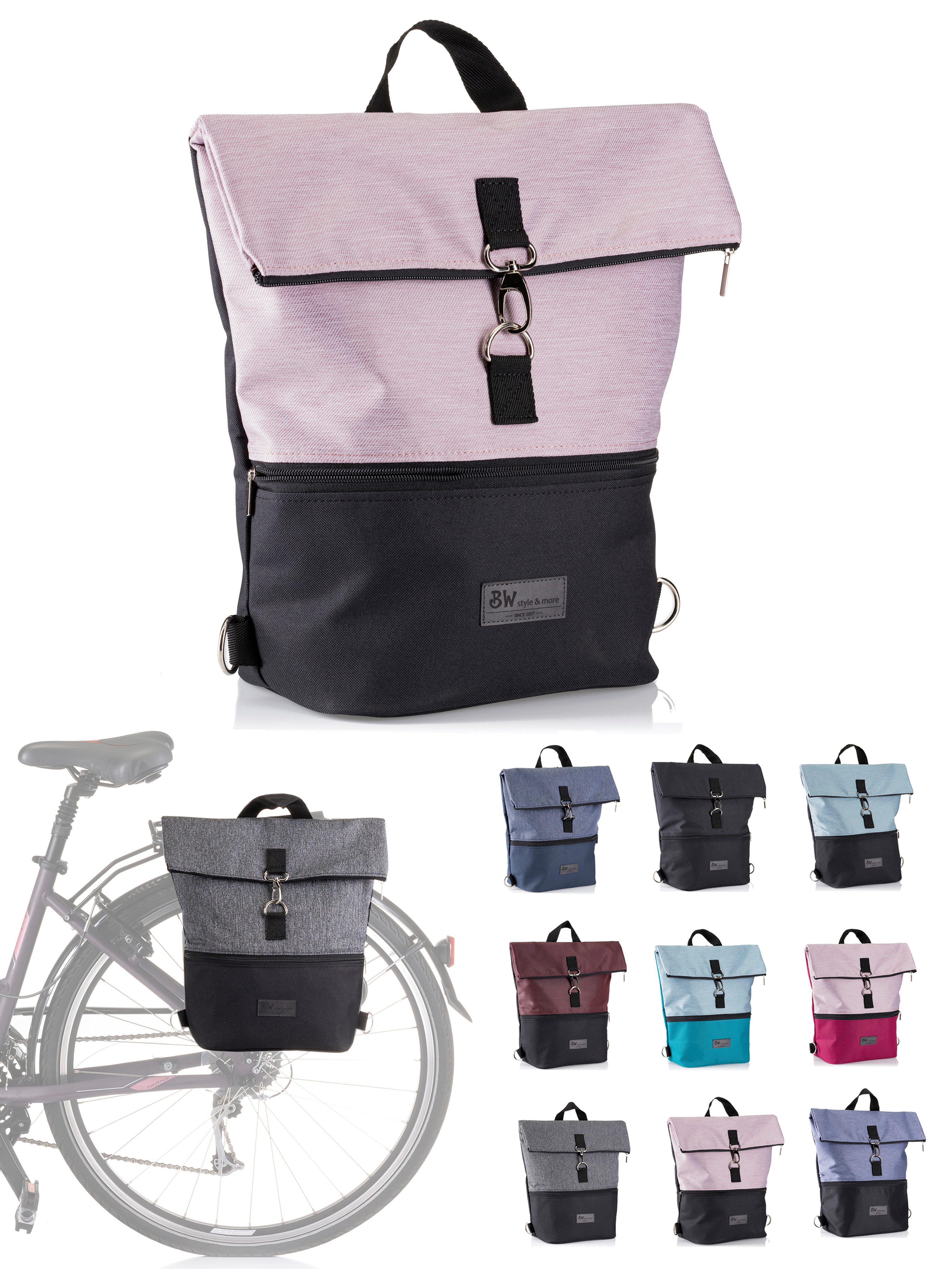 Fahrradtasche Fahrradtasche Gepäckträgertasche Rucksack Fahrradrucksack