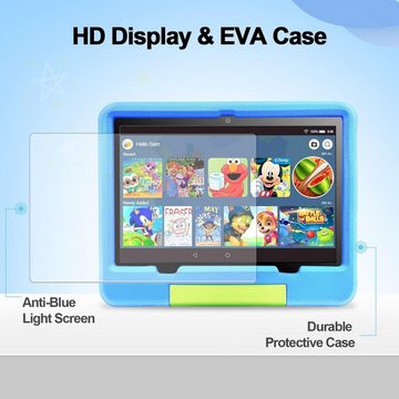DUODUOGO Tablet (10", 64 GB, Android 12, Wifi, Tablet Kinder mit 4 GB RAM, 64 GB ROM, HD-IPS-Bildschirm, 6000 mAh)