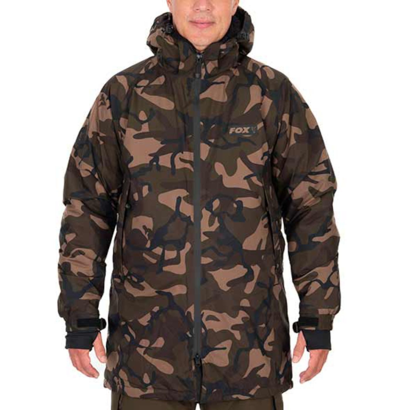 FOX International Outdoorjacke Fox Khaki sherpa-tec jacket - Angeljacke