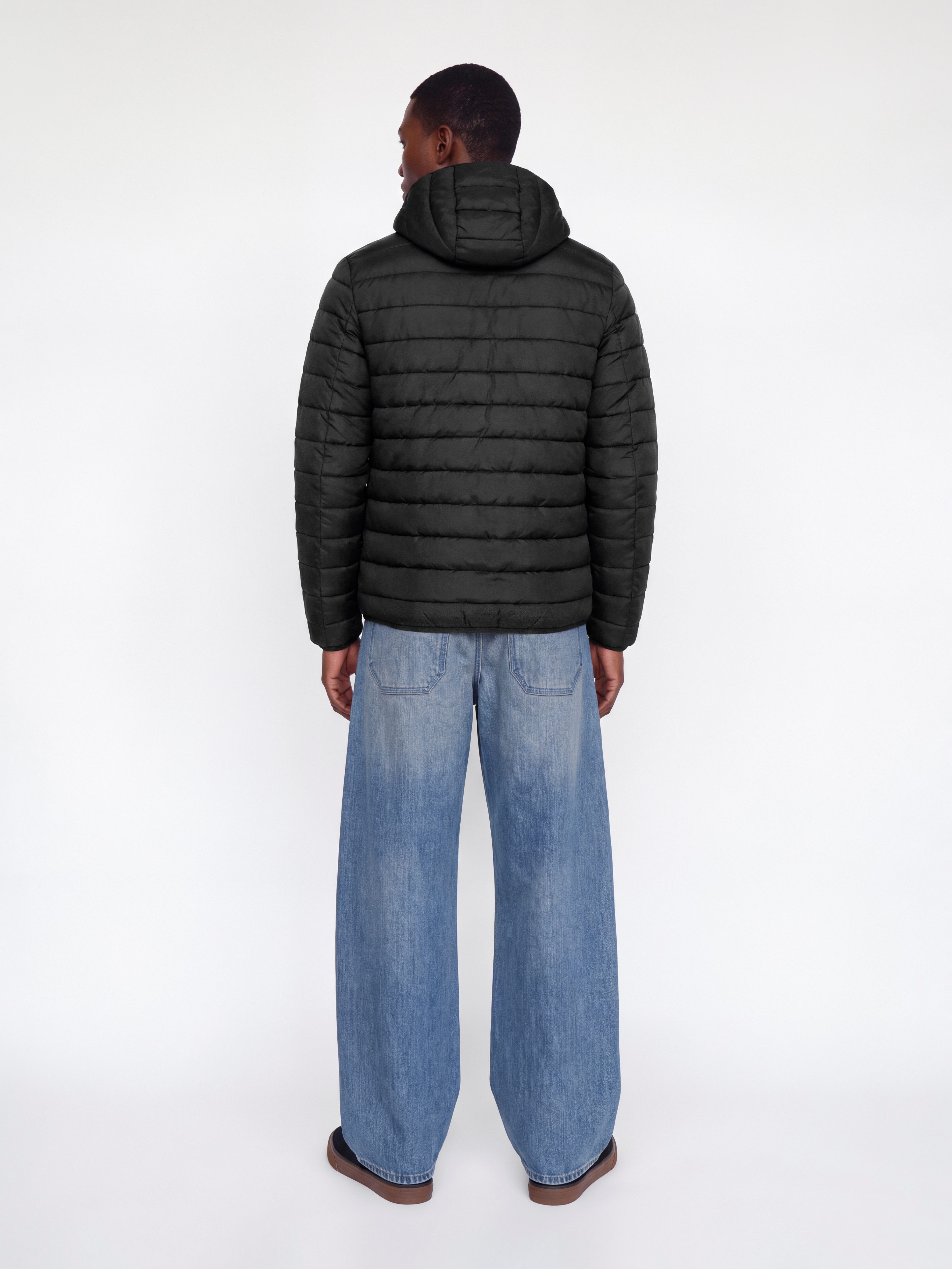 Jack & Jones Steppjacke JJELVIS LIGHT PUFFER HOOD Kunstfaser, regular fit