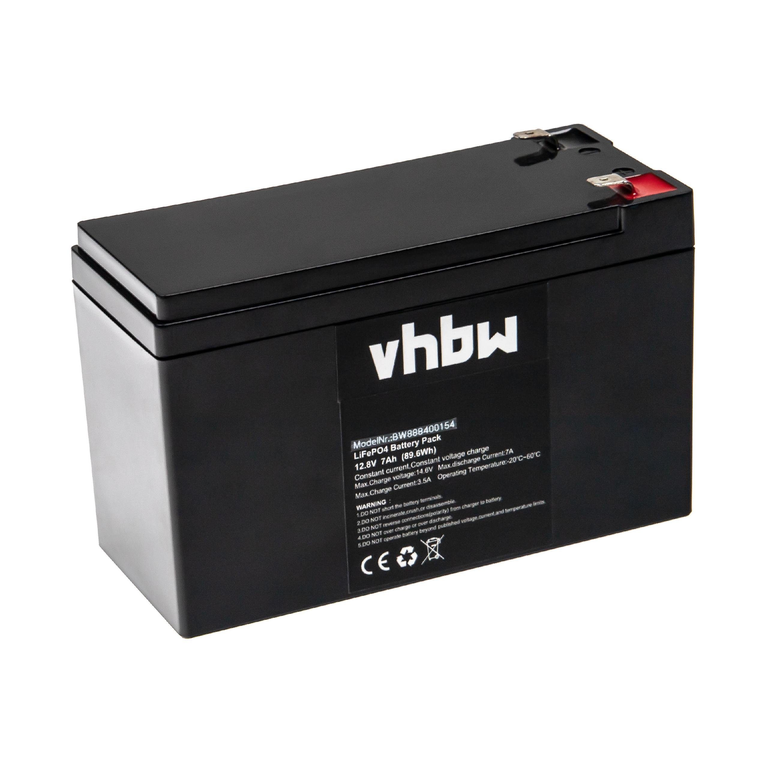 vhbw für Stromspeicher LiFePO4 7000 mAh (12,8 V)
