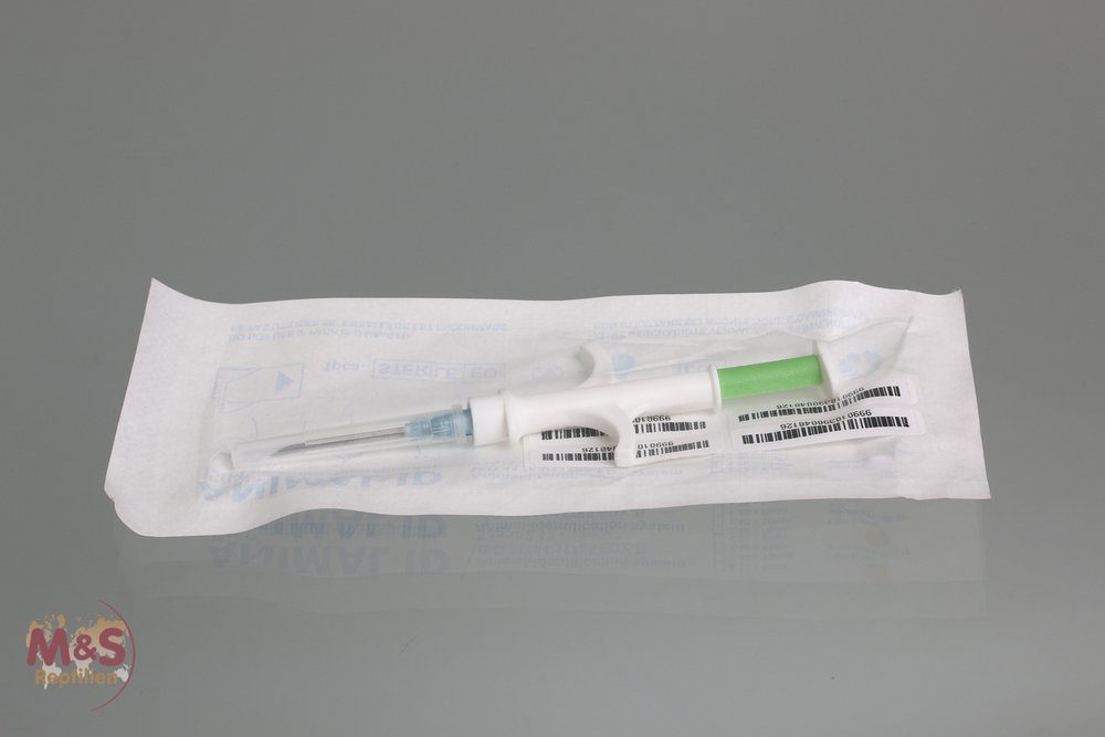 M&S Reptilien Terrarium Micro Chip / Transponder / ID Tag für Reptilien (und andere Tiere)