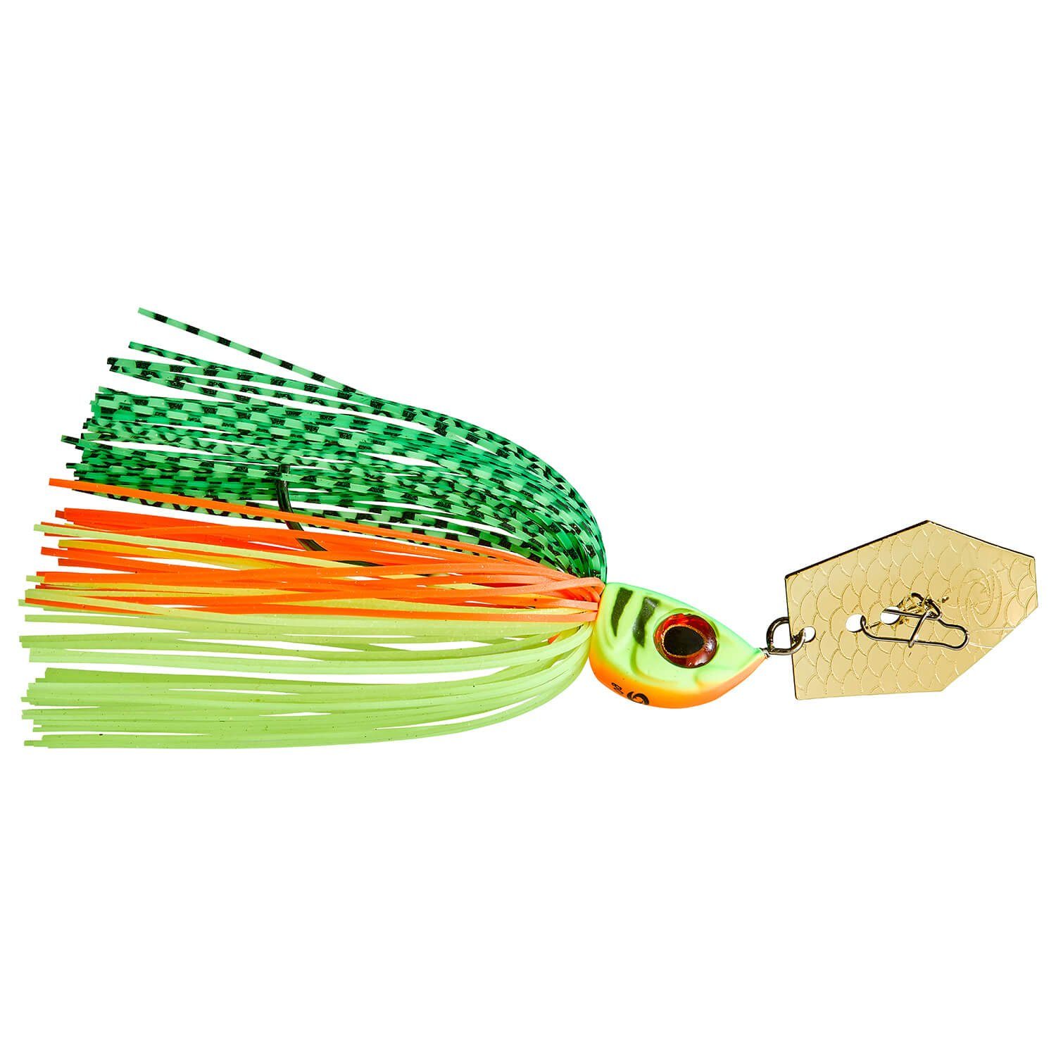 Illex Kunstköder Illex Crazy Crusher Chatter bait 10g, Tiger Fire (1-St)