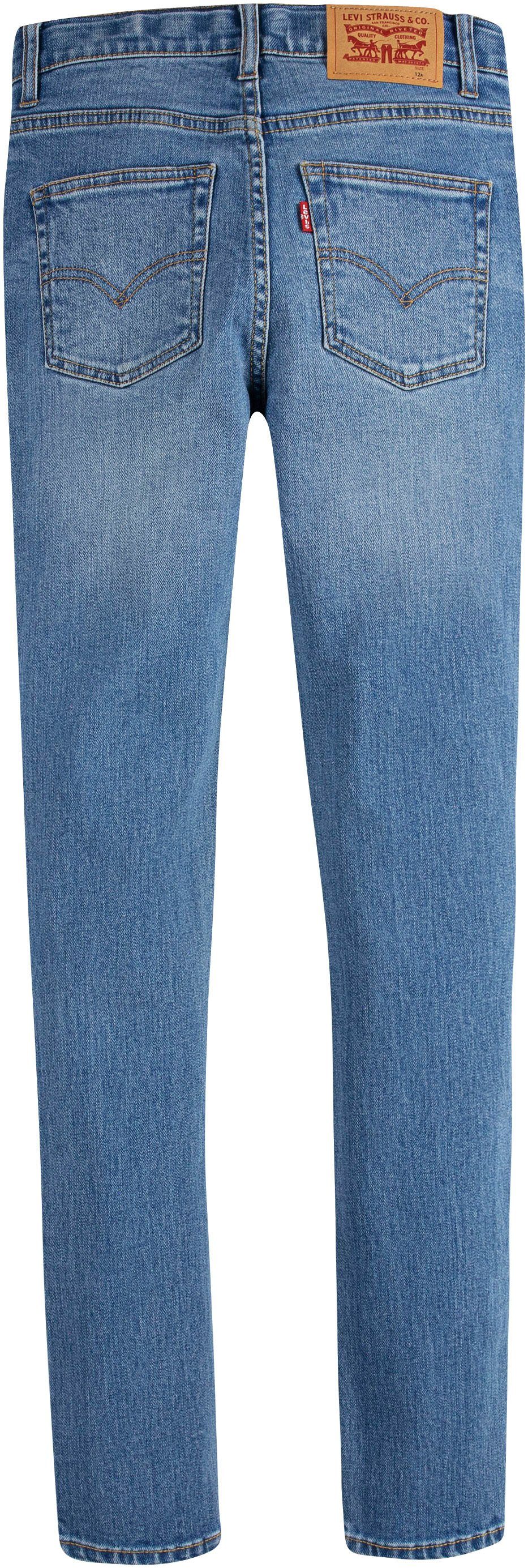 TAPER BOYS blue denim for Skinny-fit-Jeans SKINNY Levi's® JEANS Kids used