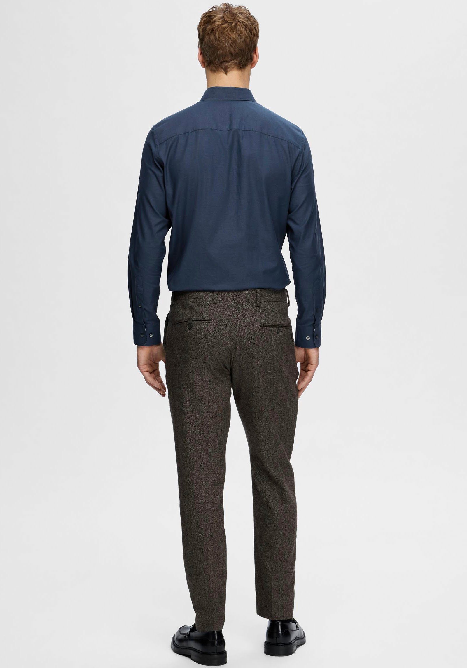 SELECTED HOMME Langarmhemd SLHSLIMSOHO-DETAIL SHIRT LS günstig online kaufen