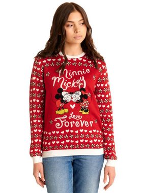 Disney Strickpullover Mickey & Minnie Mouse Minnie Mouse Love Forever