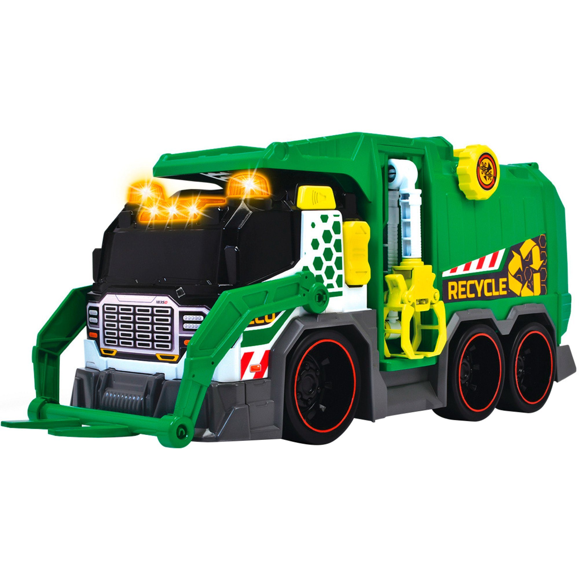 Dickie Toys Spielzeug-LKW Dickie Recycling Truck, Spielfahrzeug