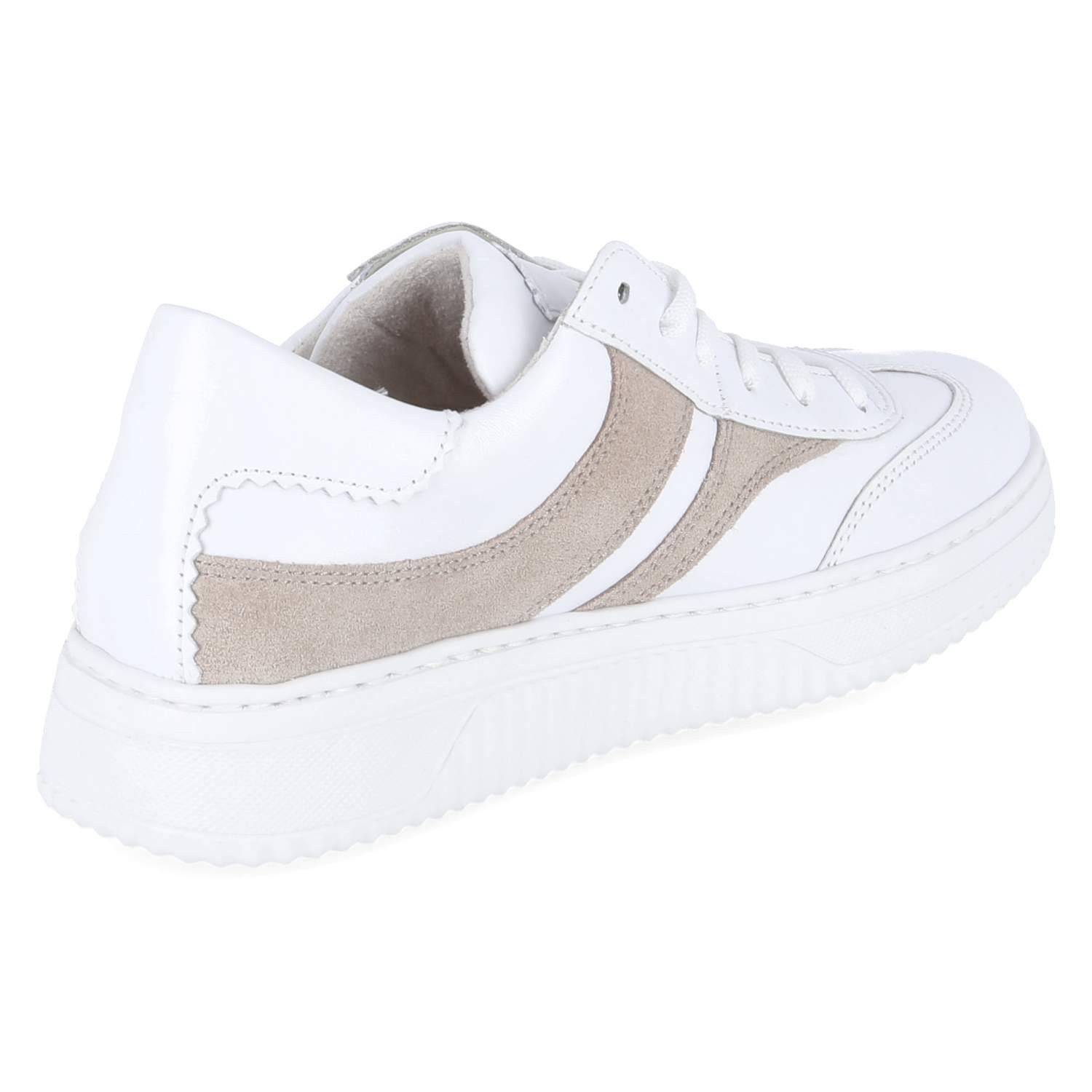 Gabor Gabor Sneaker Low 86.406.53 Damen Glattleder white Schnürschuh – Bild 4 von 5