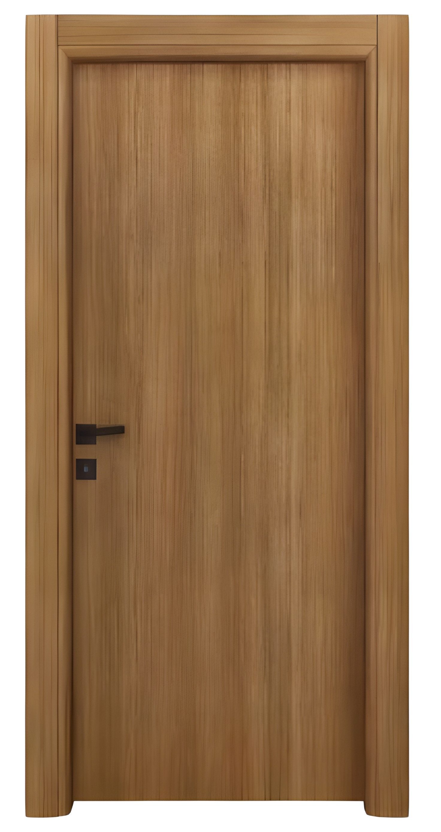 JVmoebel Zimmertür Braune Holztür im Designerstil Türen für Hotels Schulen Wohnhäuser