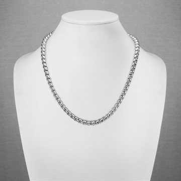 BUNGSA Ketten-Set Venezianerkette Silber aus Edelstahl Unisex (1-tlg), Halskette Necklace