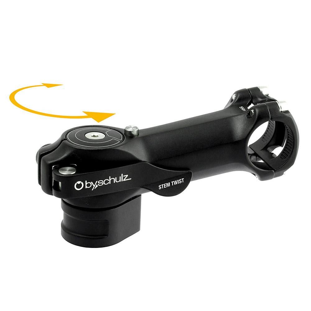 by.schulz Fahrradlenker By,Schulz Vorbau Stem Twist SDS, 75mm, 8°, 31,8mm Lenkerklemmung, schw