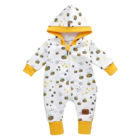 Baby Sweets Overall Strampler, Overall Biene Floral (1-tlg)