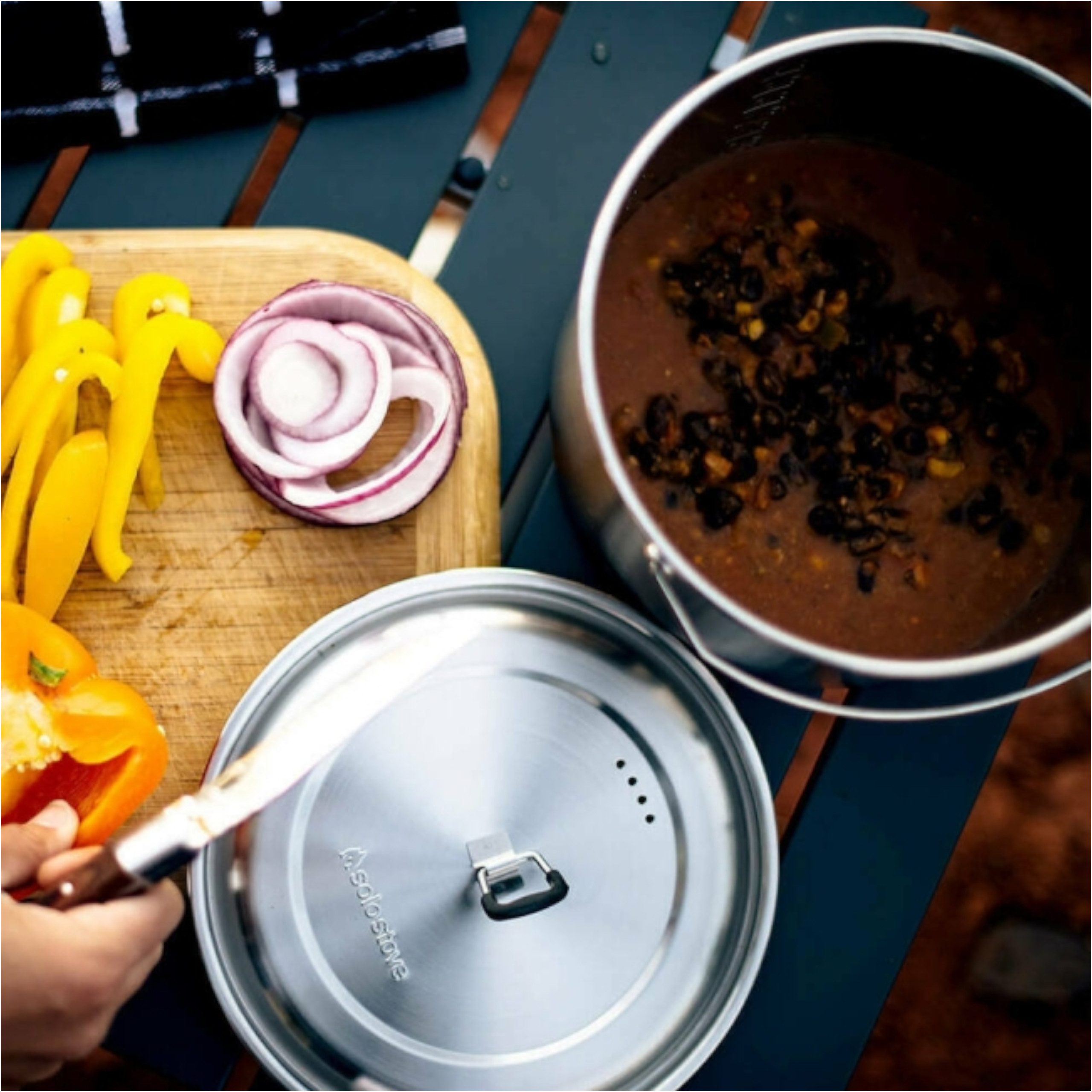Solo Stove Feuertopf Solo Stove 2er Pot Set Campfire, Edelstahl