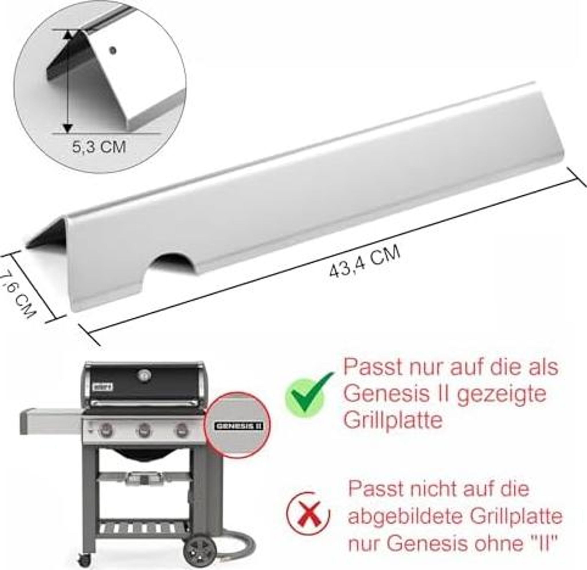 FELIXLEO Grillabdeckhaube Passend für Weber Genesis GS4 E-310 E-315 E-330 E-335 S-340 Modelle