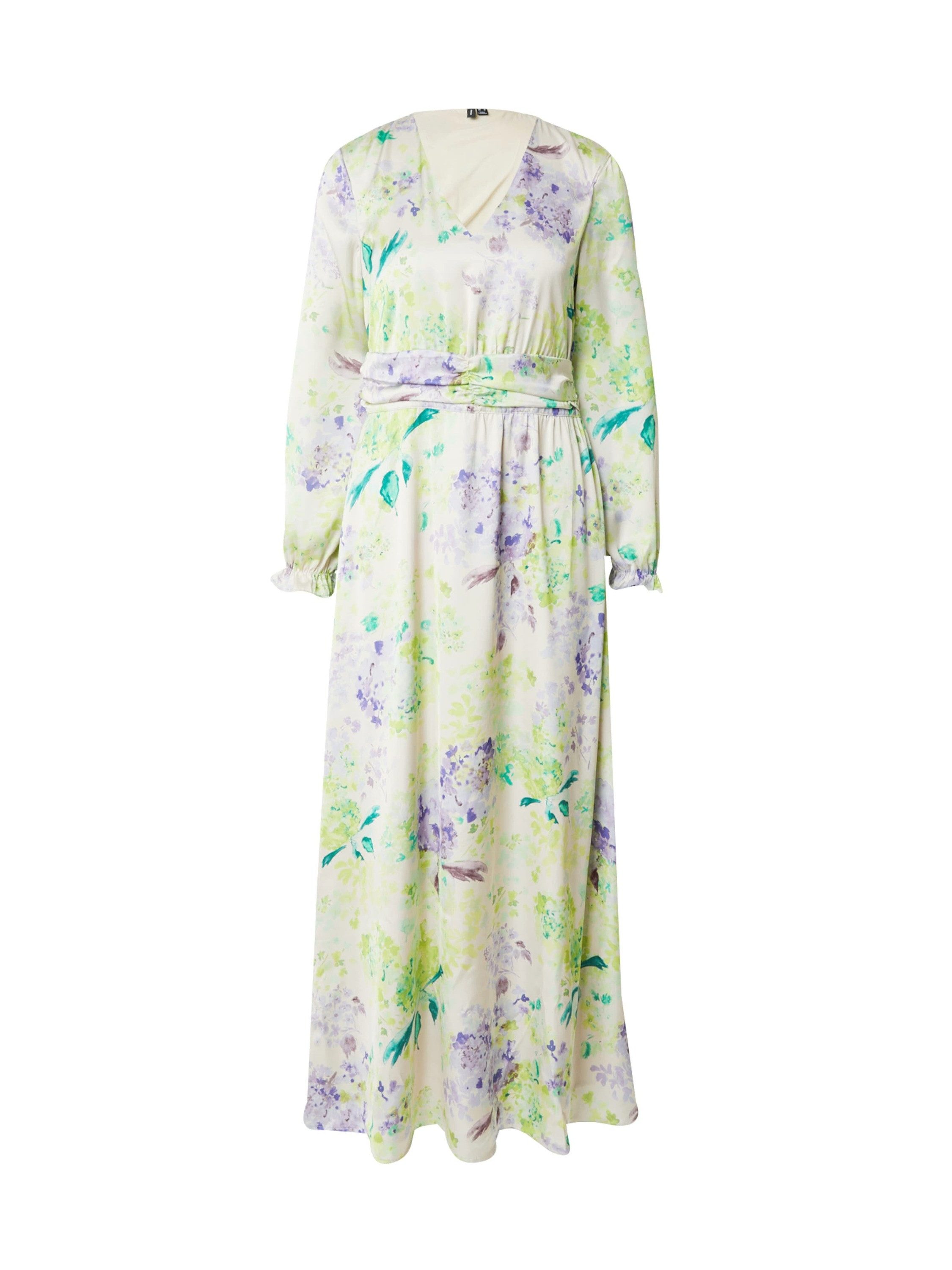 Vero Moda Maxikleid HONEY (1-tlg) Drapiert/gerafft günstig online kaufen